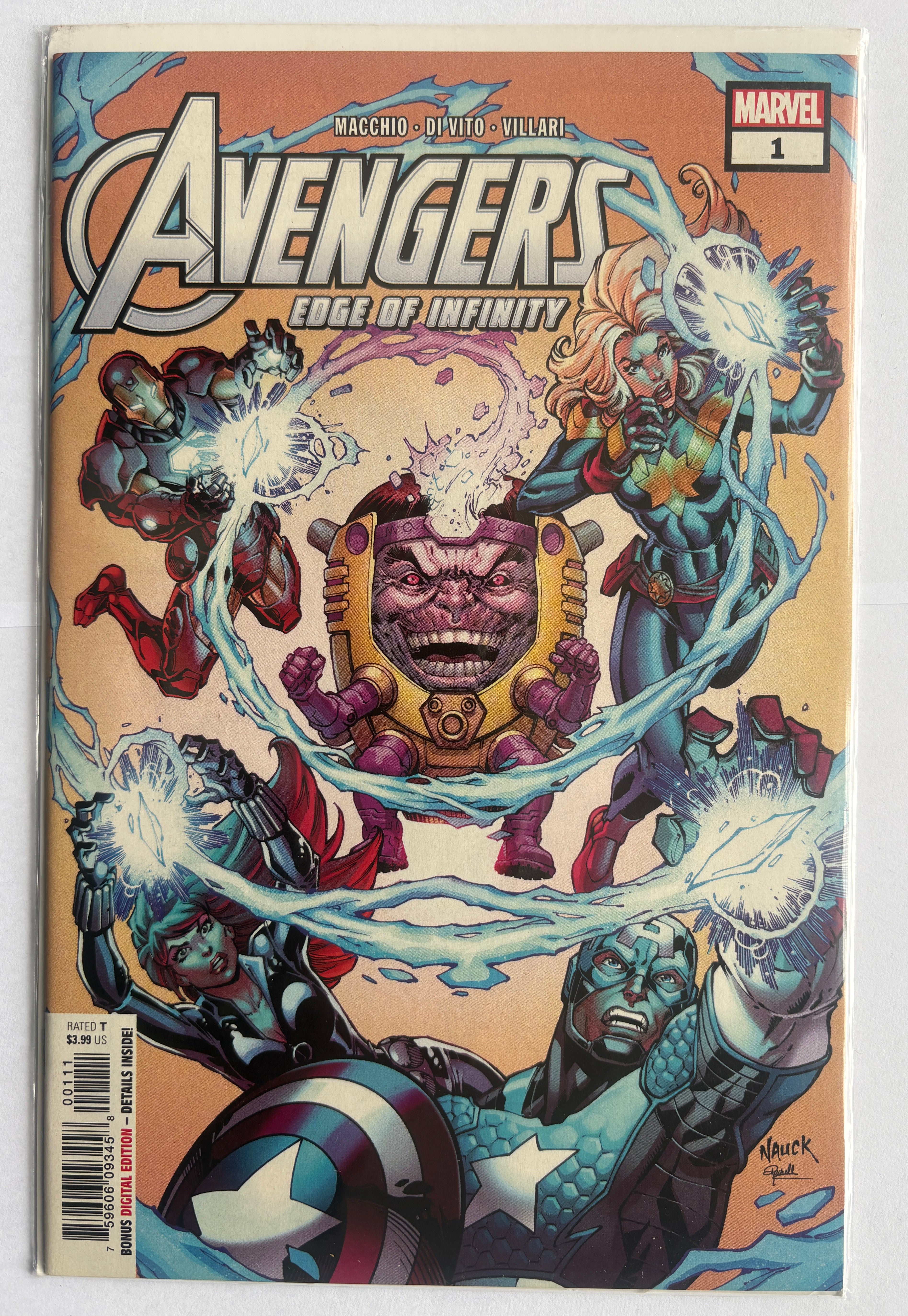 Avengers: Edge of Infinity #1 - 1st Printing Marvel Comics June 2019 VF+ 8.5
