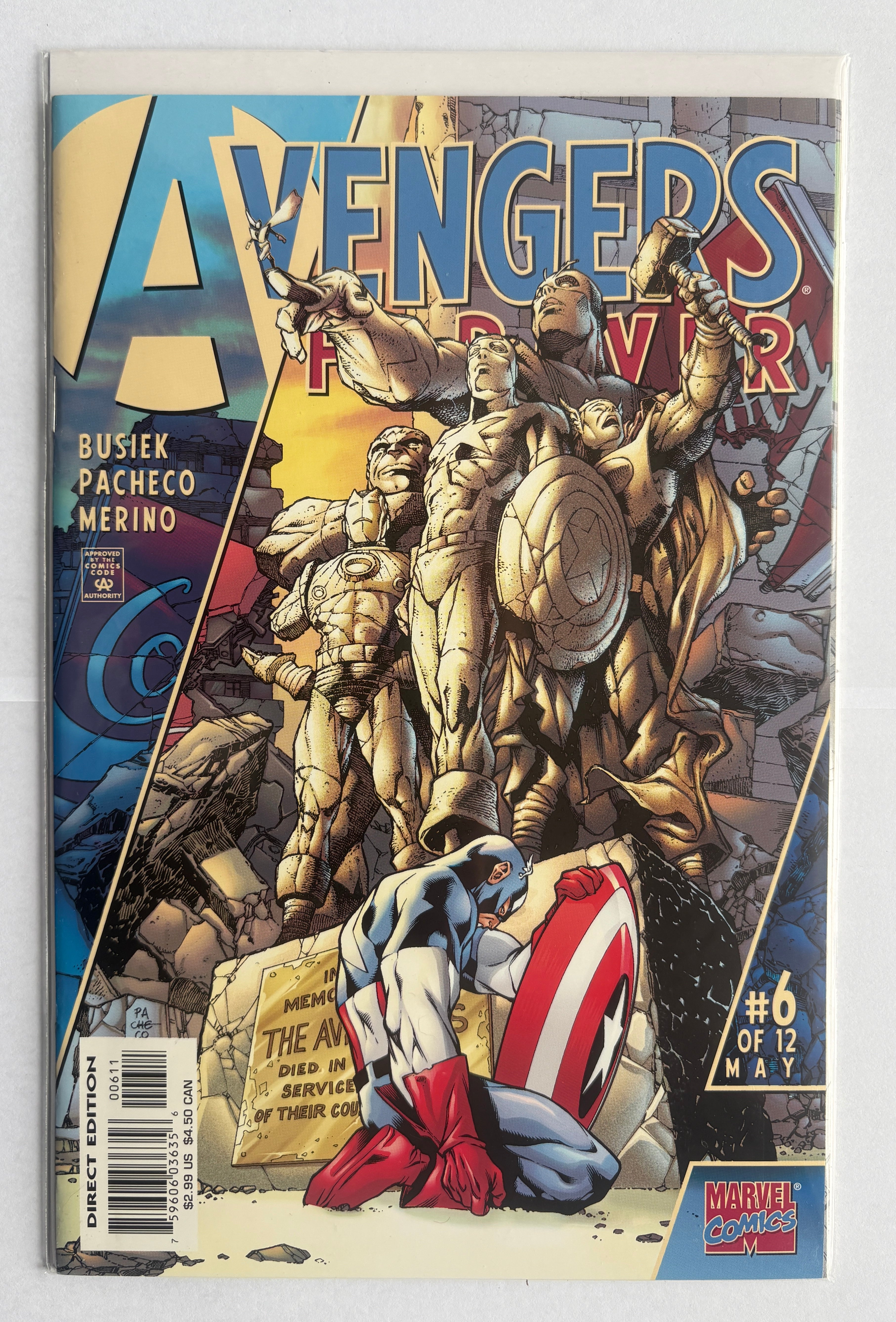 Avengers Forever #6 (6 of 12) 1st Printing Marvel Comics May 1999 VF+ 8.5