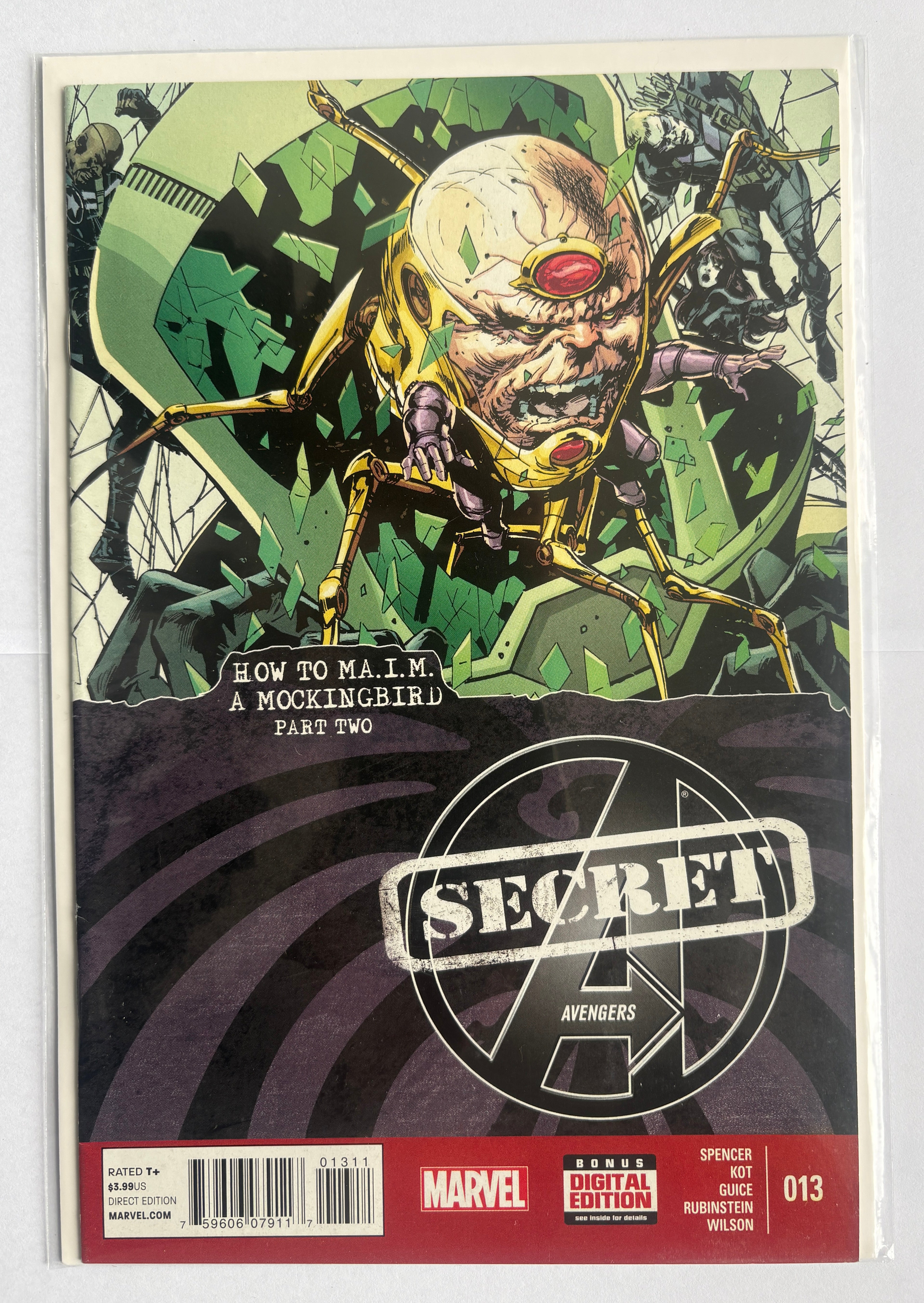 Secret Avengers #13 - 1st Printing - Marvel Comics February 2014 VF+ 8.5