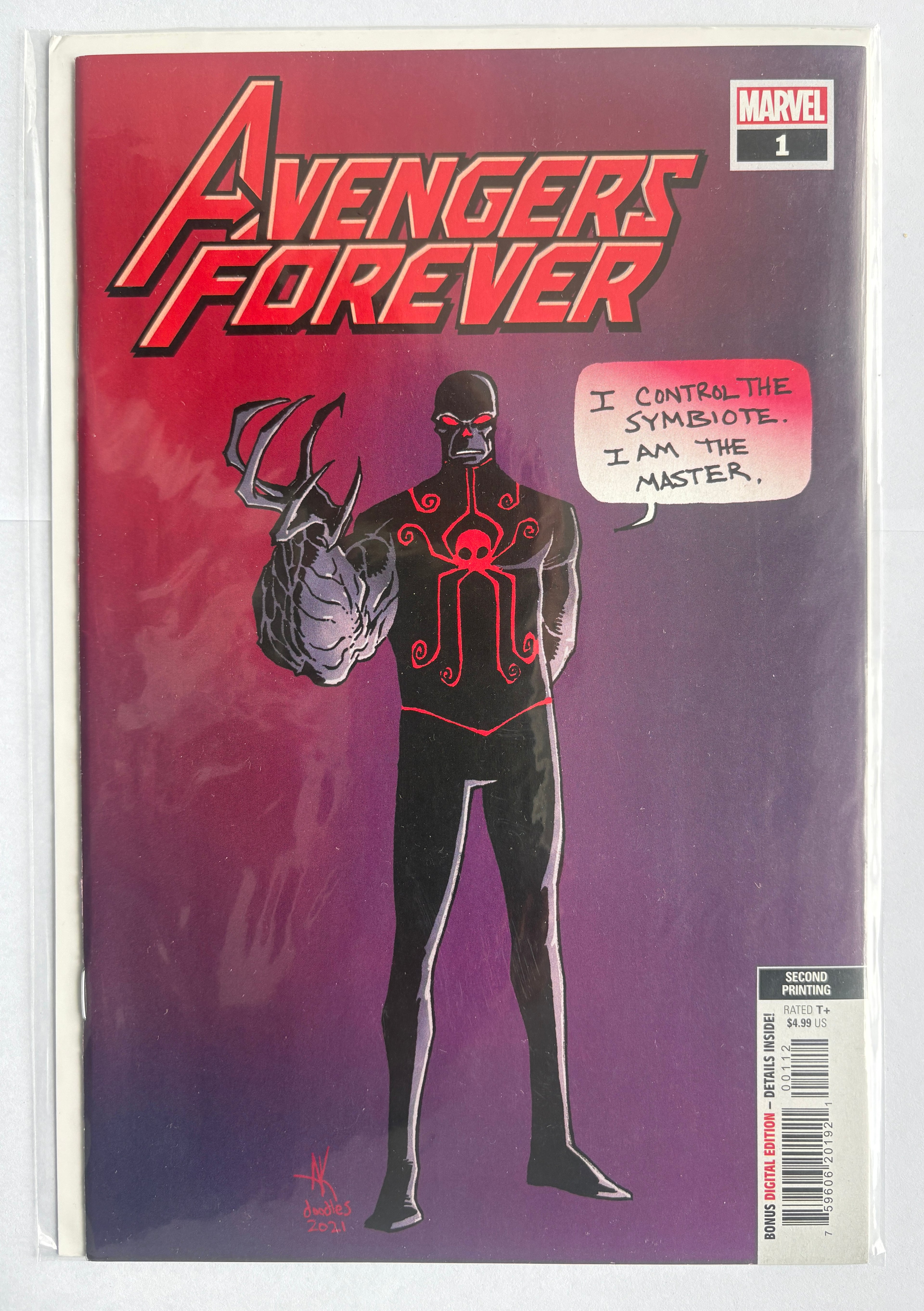 Avengers Forever #1 - 2nd Printing - Marvel Comics  April 2022 NM- 9.2