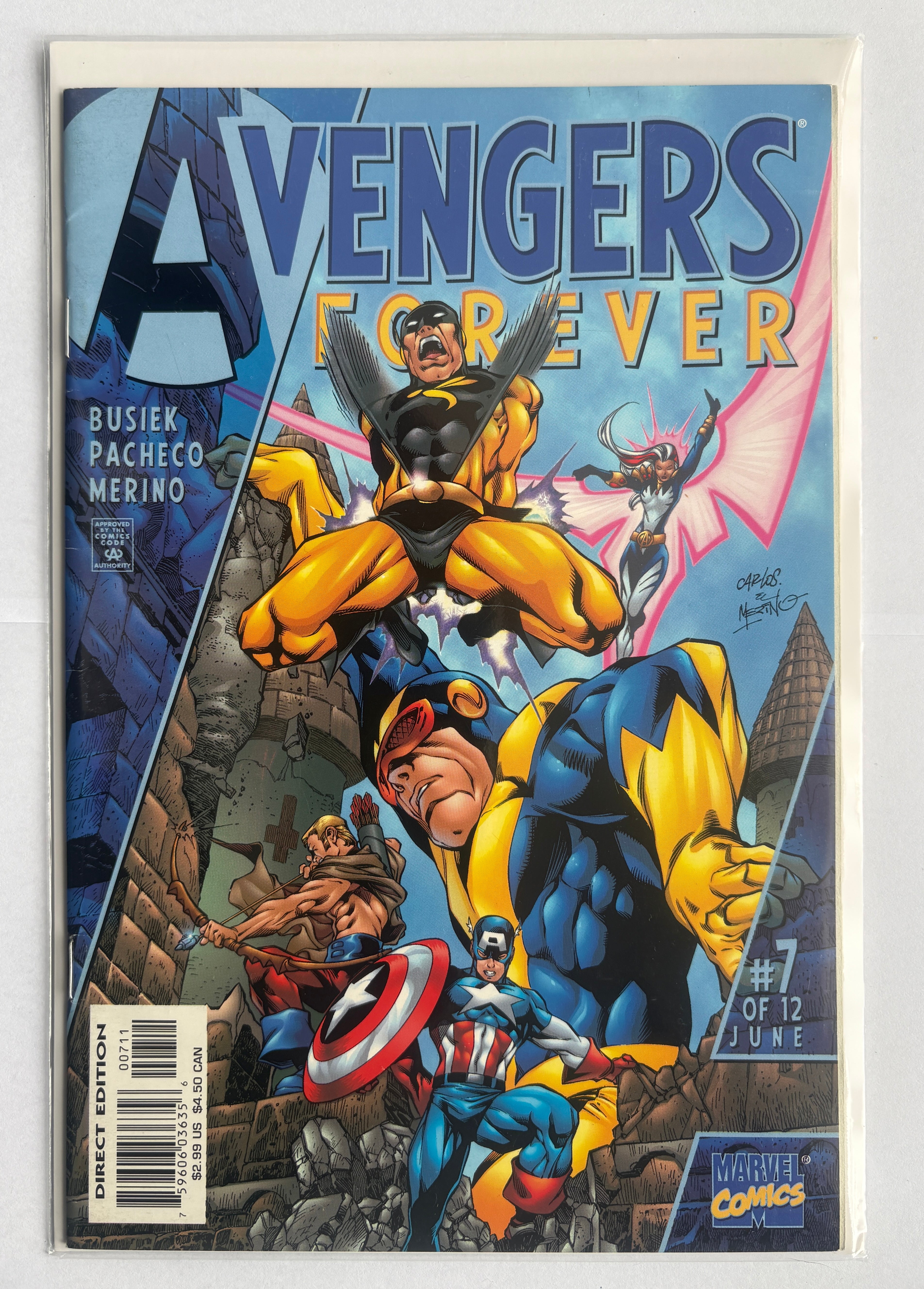 Avengers Forever #7 (7 of 12) 1st Printing Marvel Comics June 1999 F/VF 7.0
