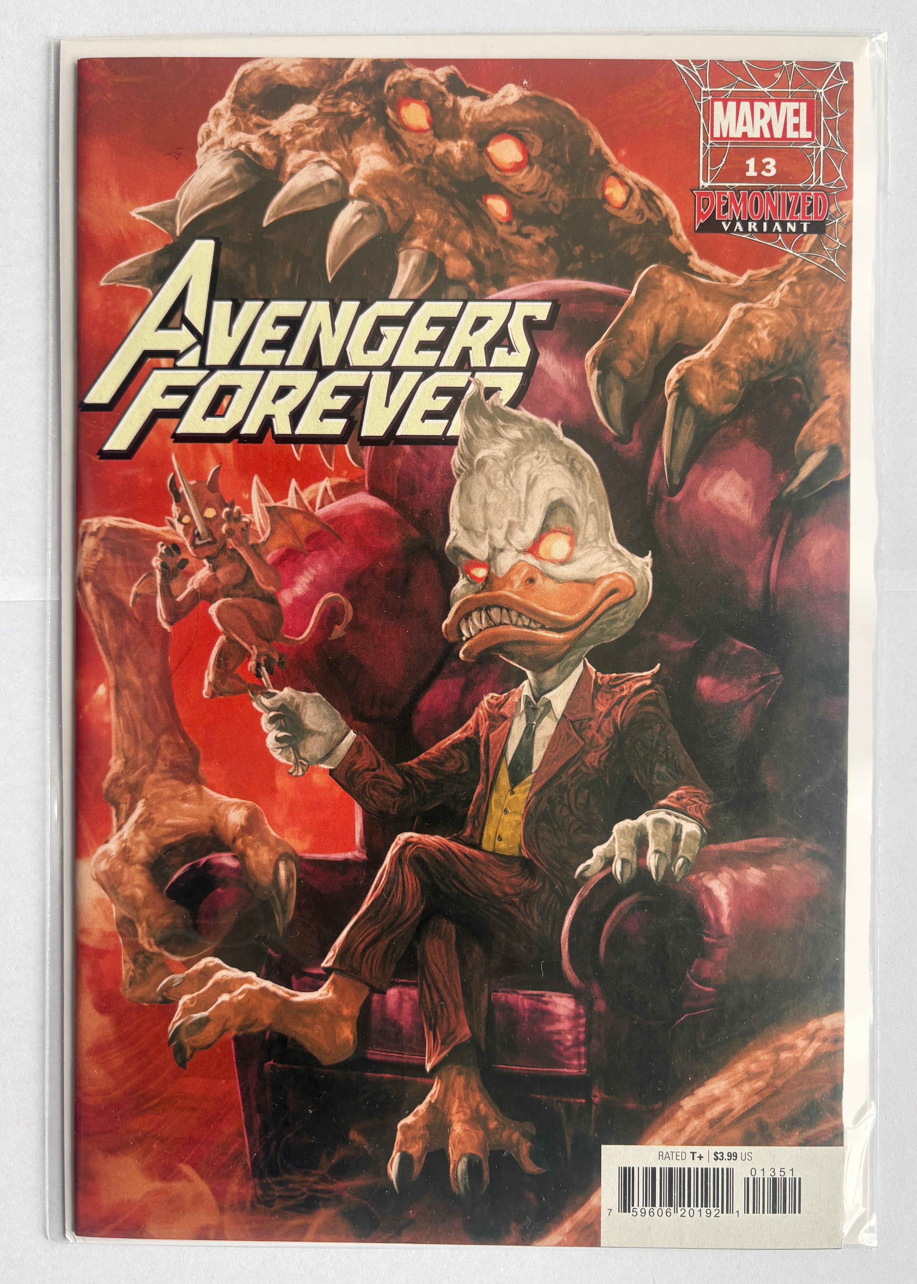 Avengers Forever #13 - 1st Print Demonized Variant Marvel Comics 2023 VF/NM 9.0