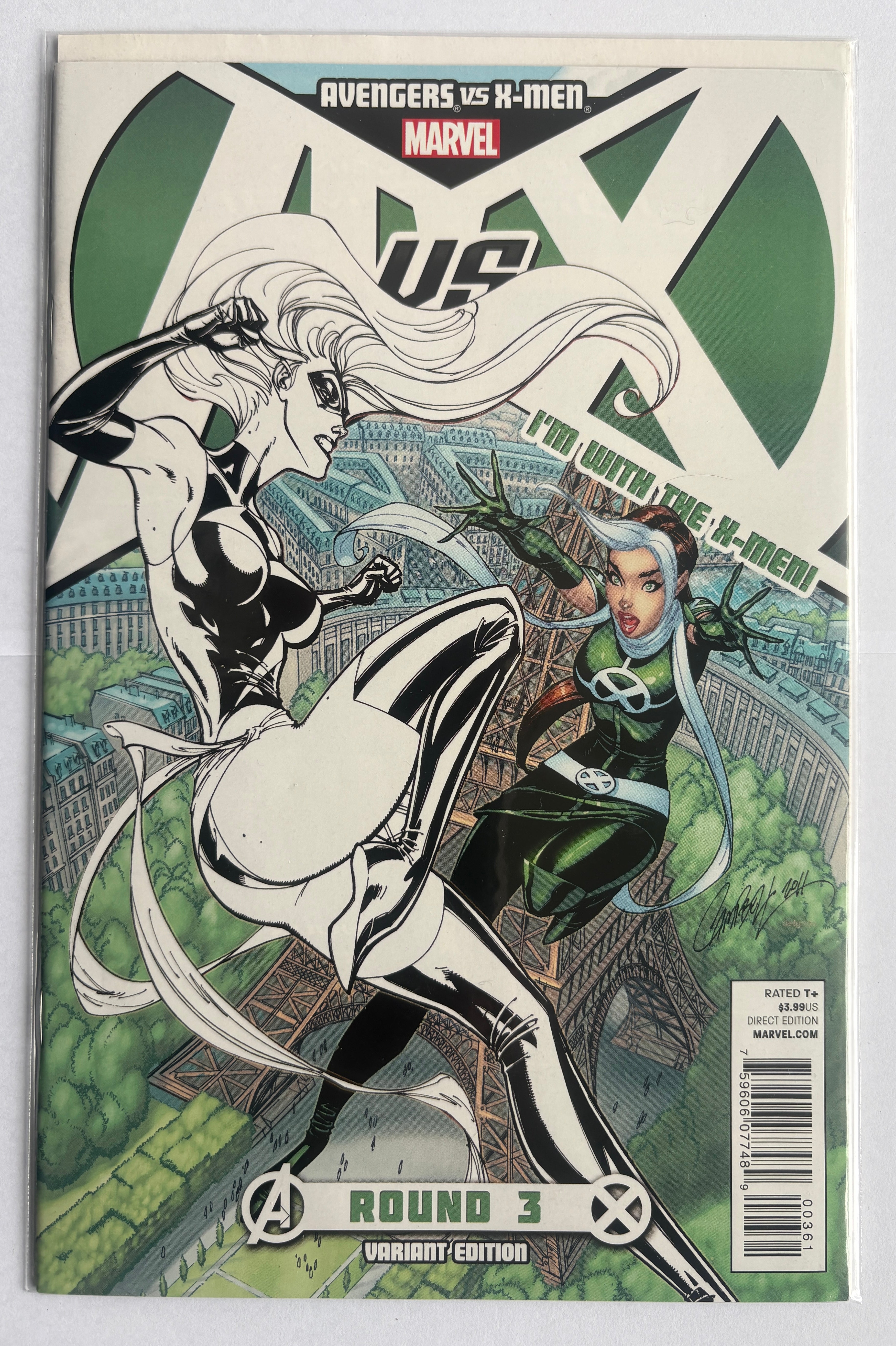 Avengers vs X-Men #3 - Avengers Team Variant Cover Marvel July 2012 VF+ 8.5