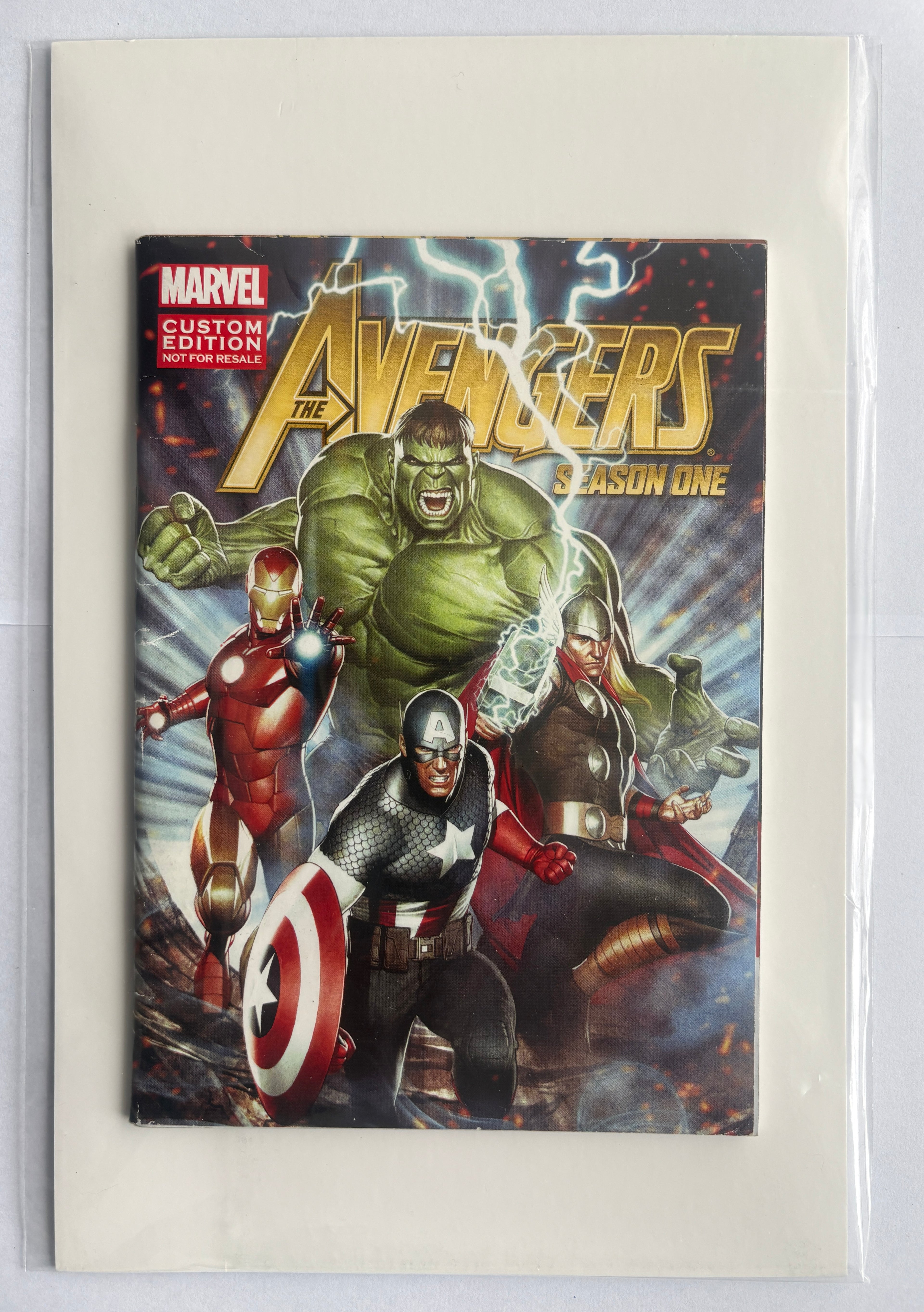 The Avengers Season One - Marvel Custom Edition 1st Printing 2012 FN+ 6.5