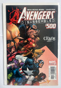 The Avengers #500 - Disassembled - Chaos Part 1 - Marvel September 2004 VF 8.0