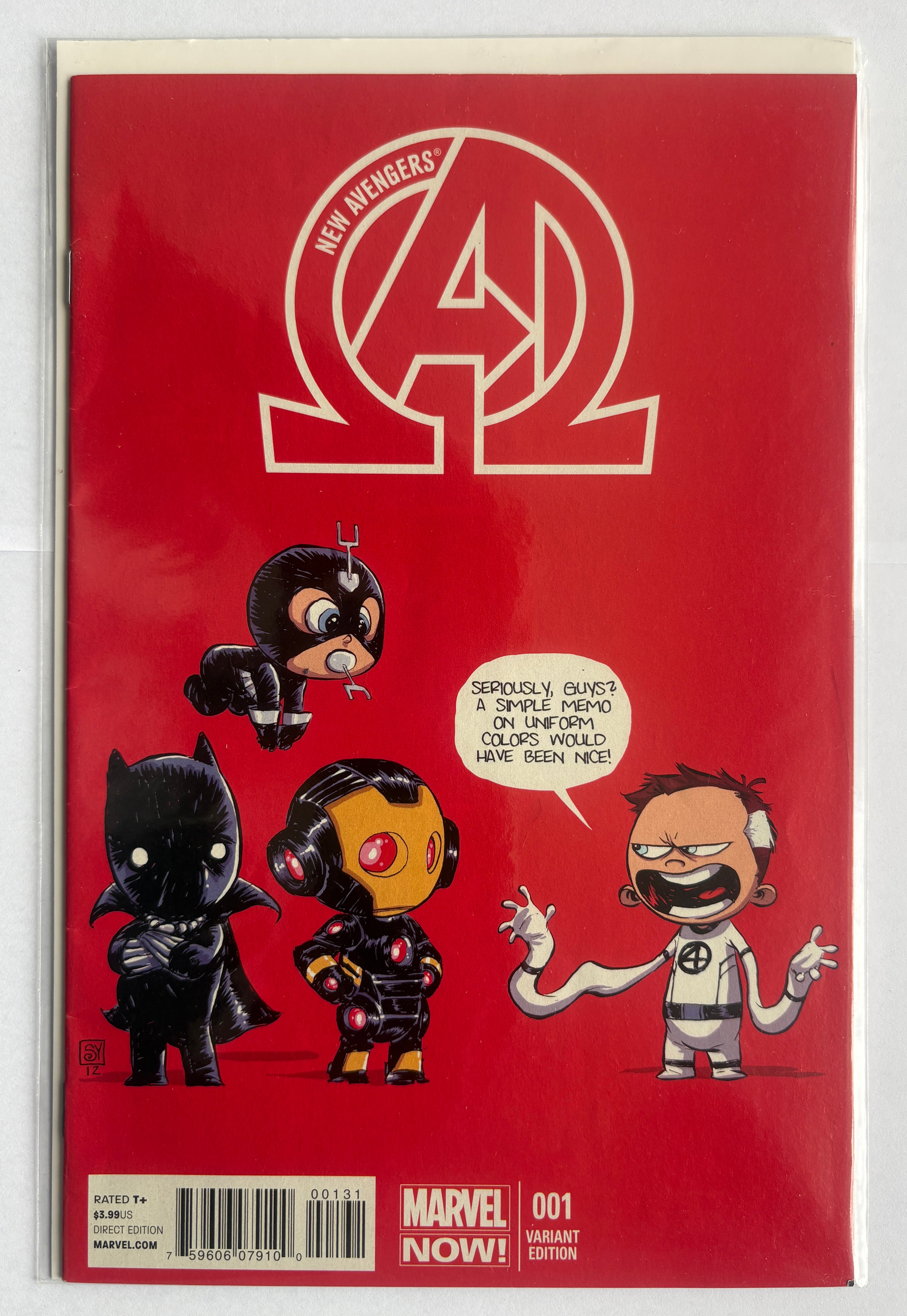 New Avengers #1 - Skottie Young - 1st Printing - March 2013 VF- 7.5