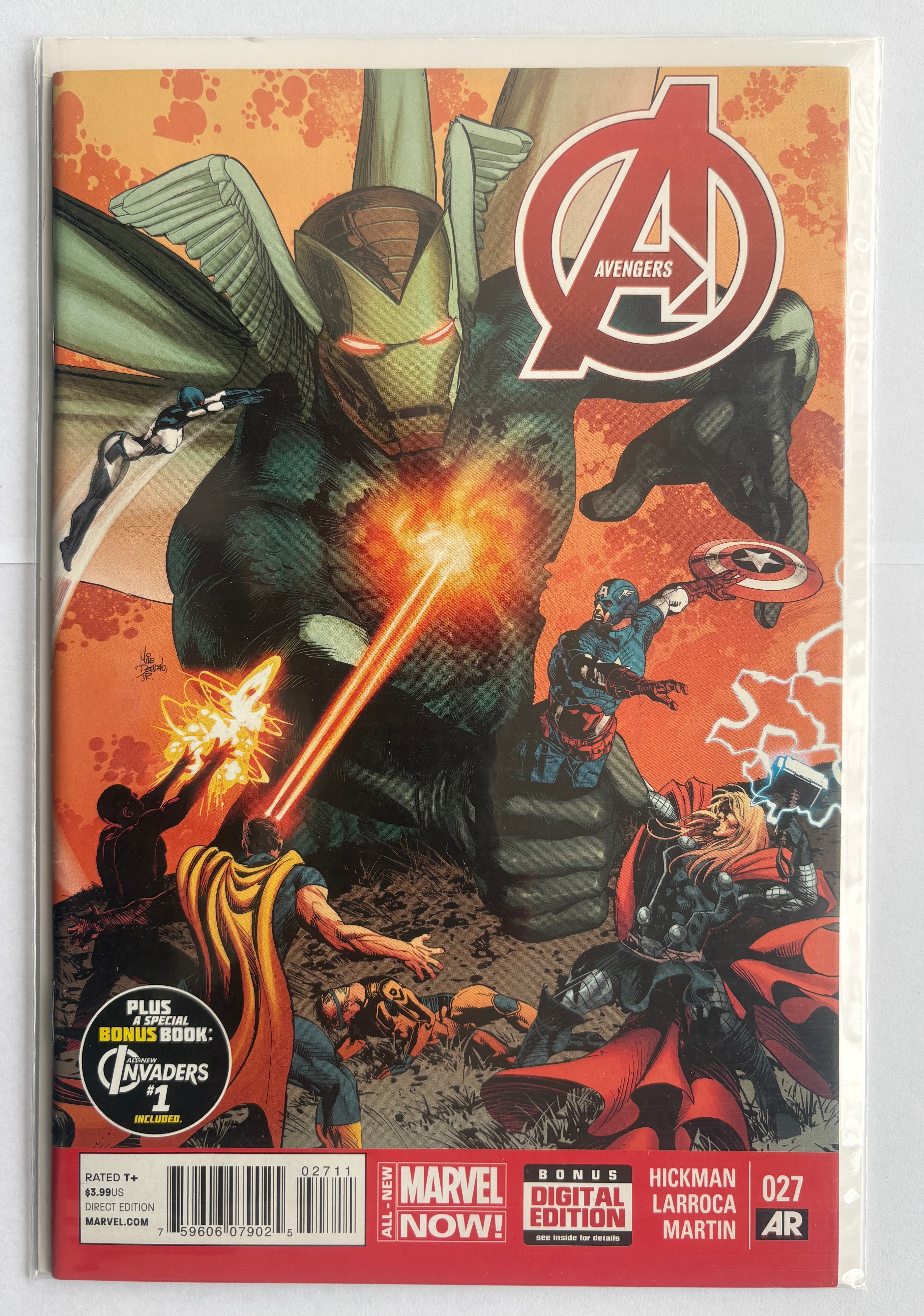 Avengers #27 - 1st Printing Marvel Now! - May 2014 VF 8.0