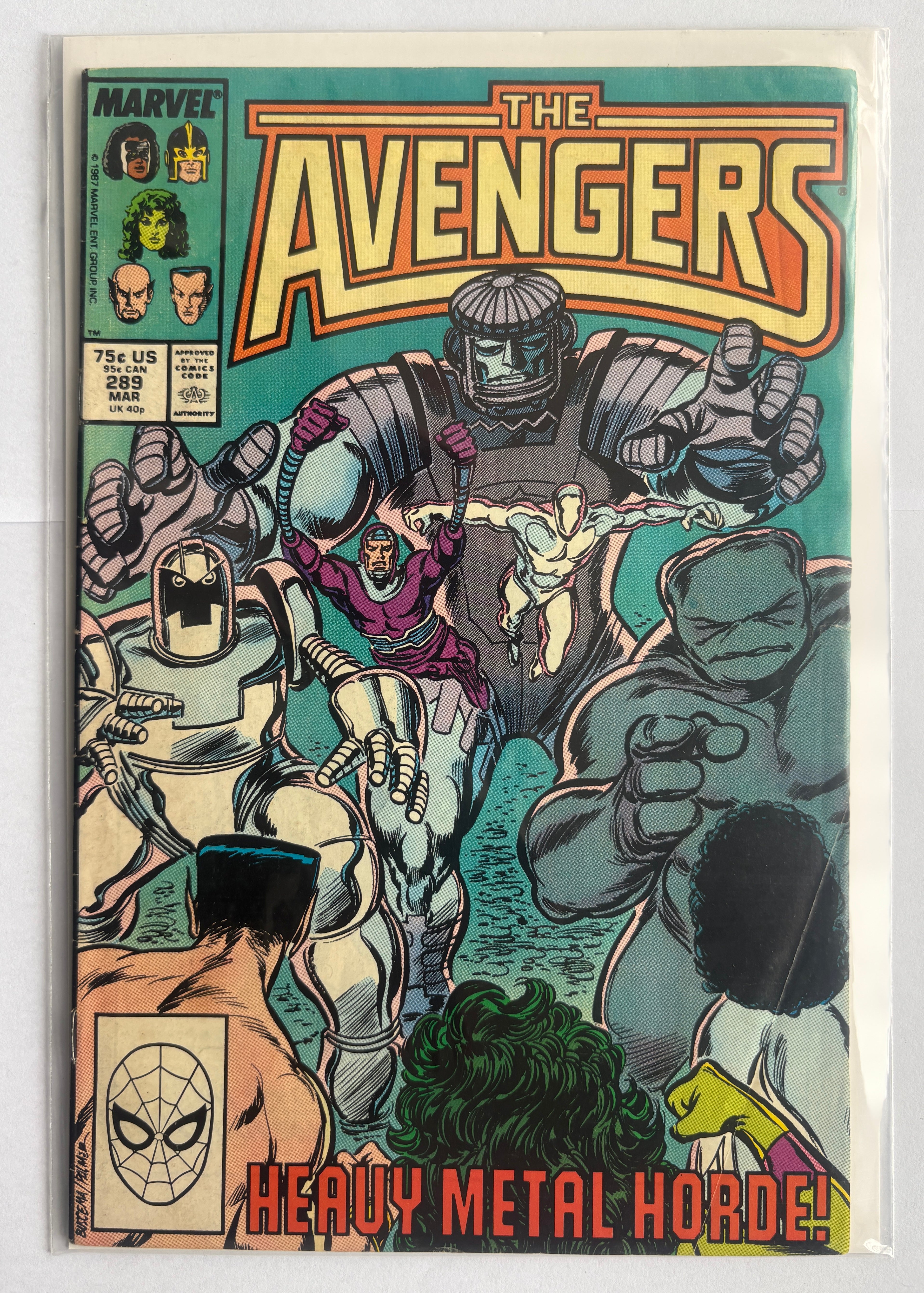 The Avengers #289 - Marvel Comics - March 1988 VF- 7.5