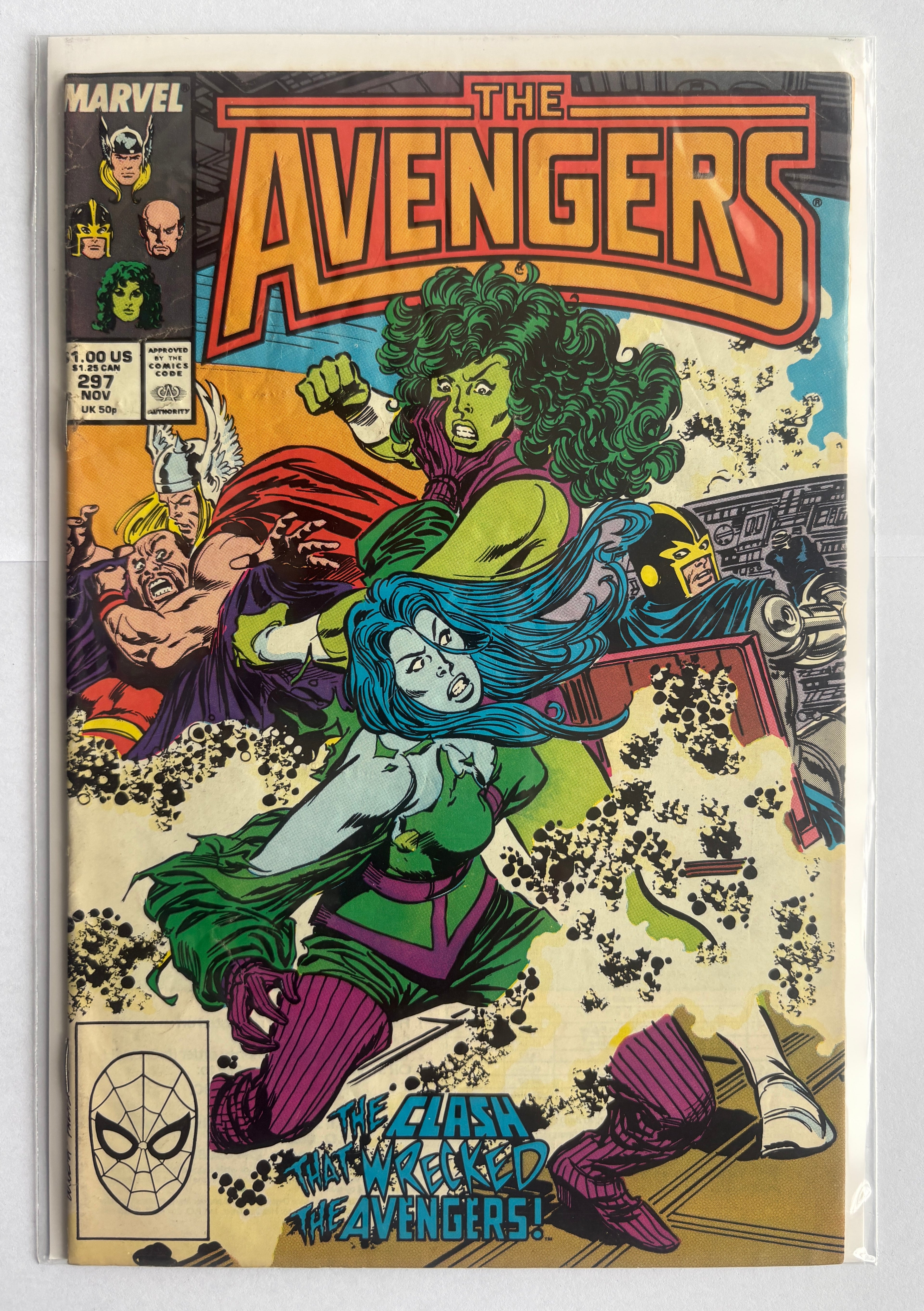 The Avengers #297 - Marvel Comics - November 1988 FN- 5.5