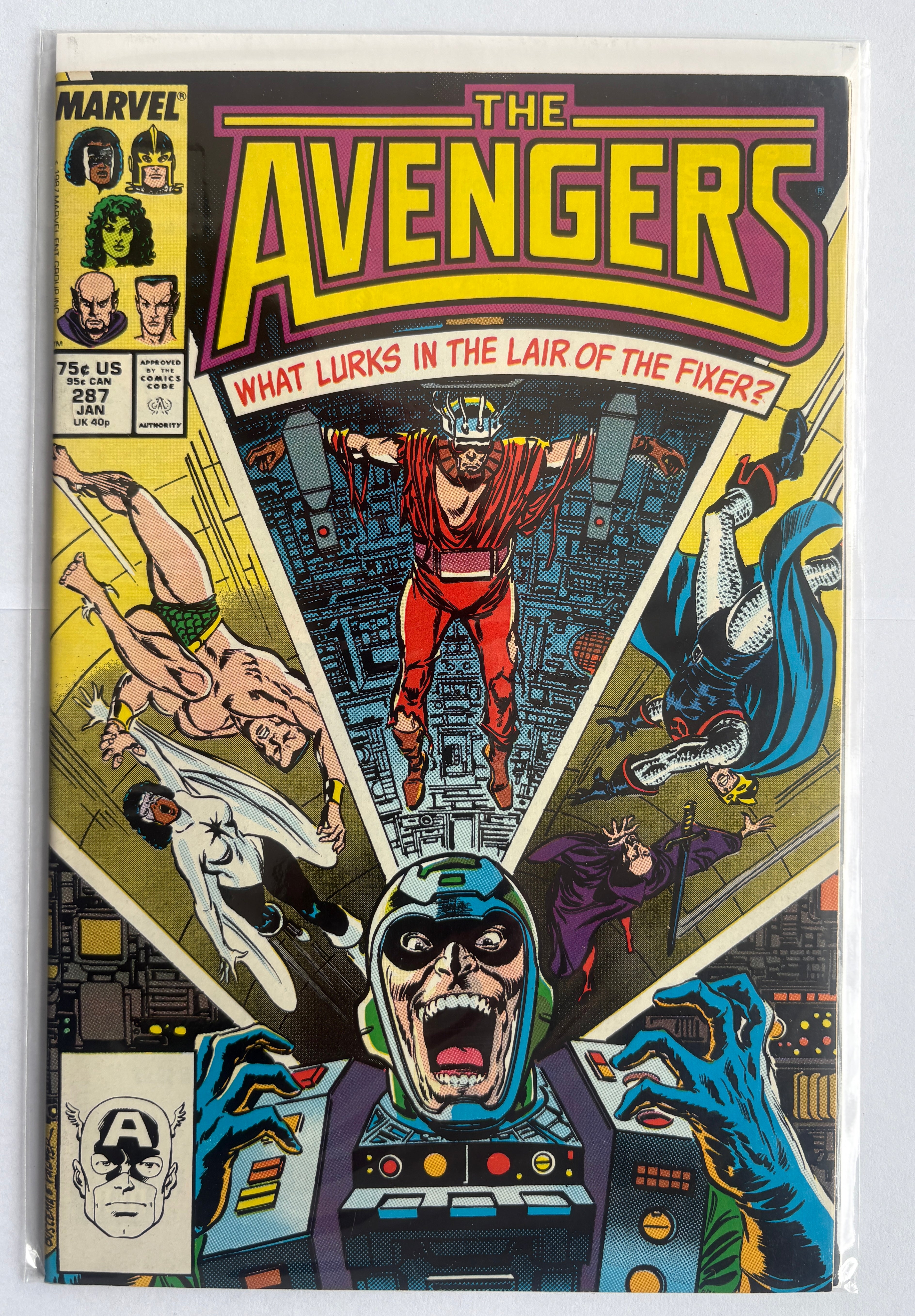 The Avengers #287 - Marvel Comics - January 1988 VF 8.0