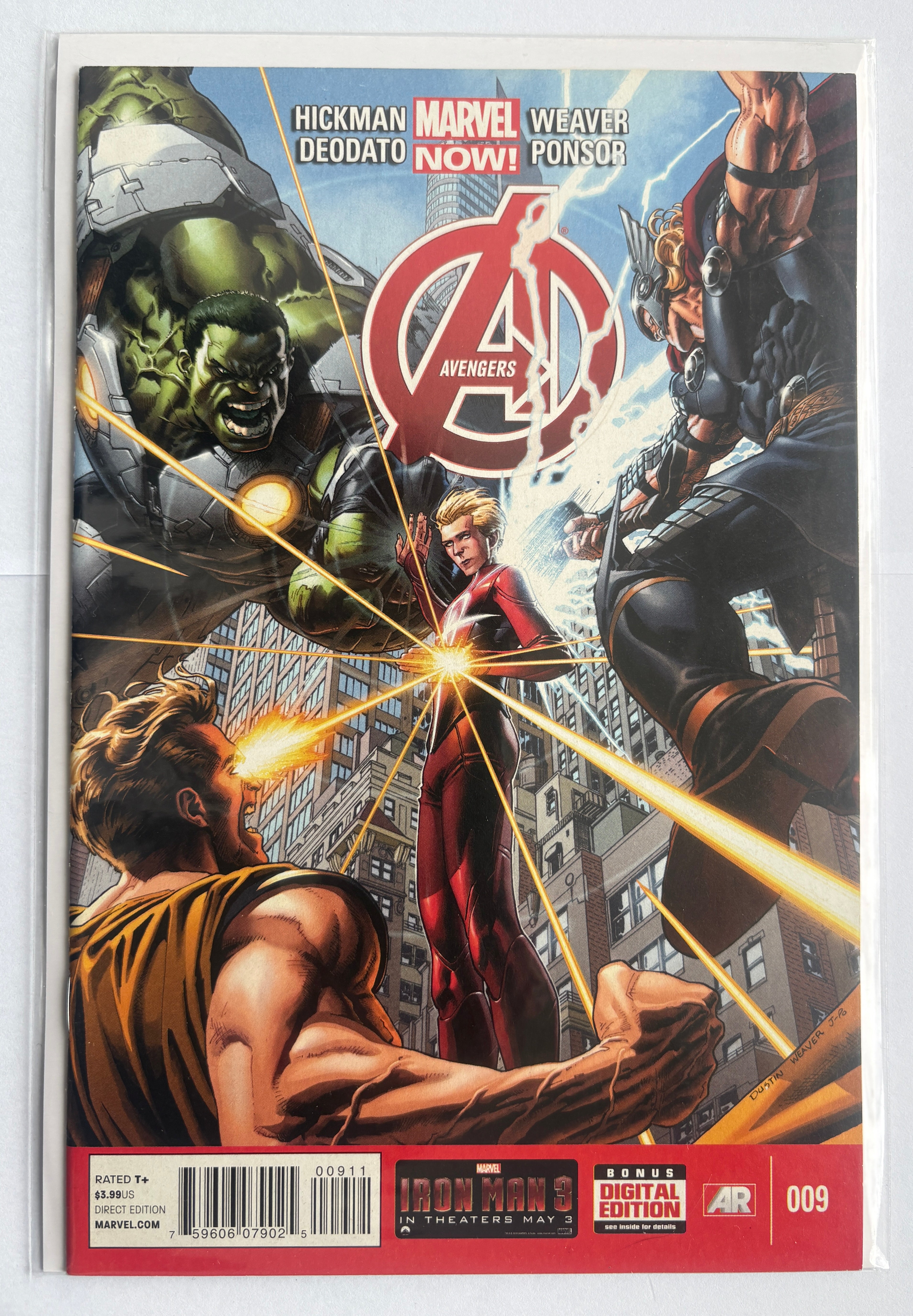 Avengers #9 - 1st Printing Marvel Comics  June 2013 VF+ 8.5