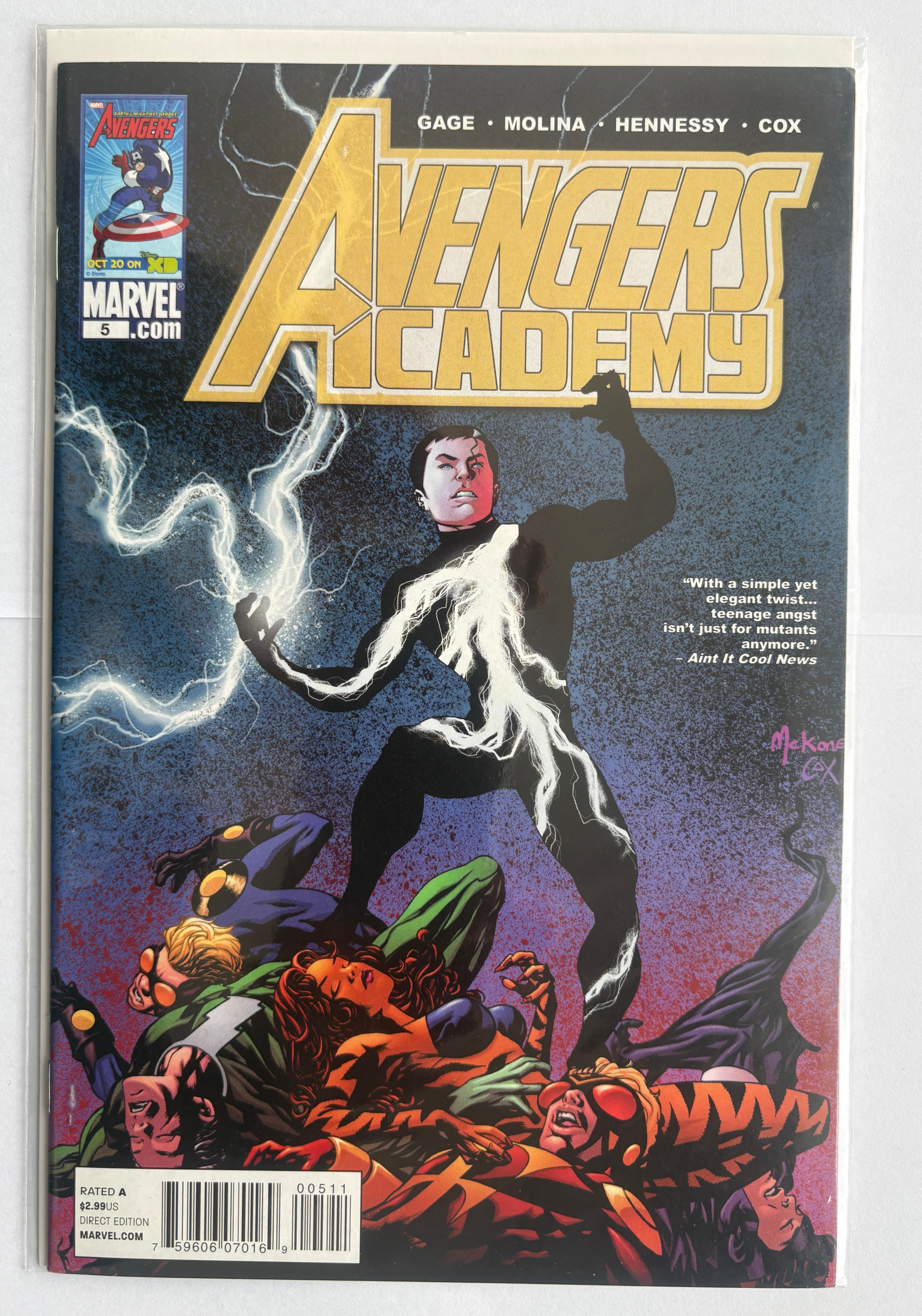 Avengers Academy #5 - 1st Printing Marvel Comics December 2010 VF 8.0