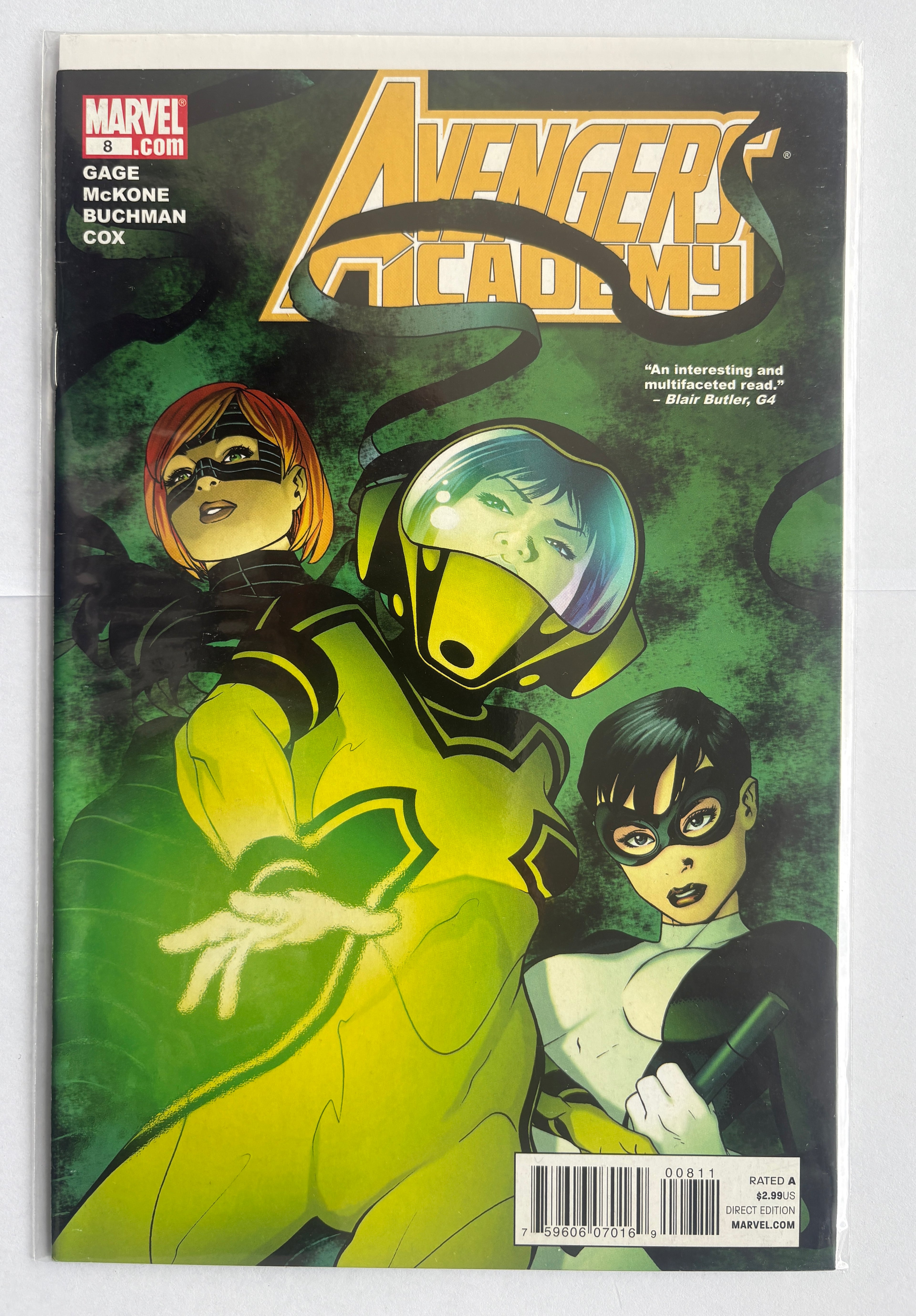 Avengers Academy #8 - 1st Printing Marvel Comics March 2011 VF 8.0