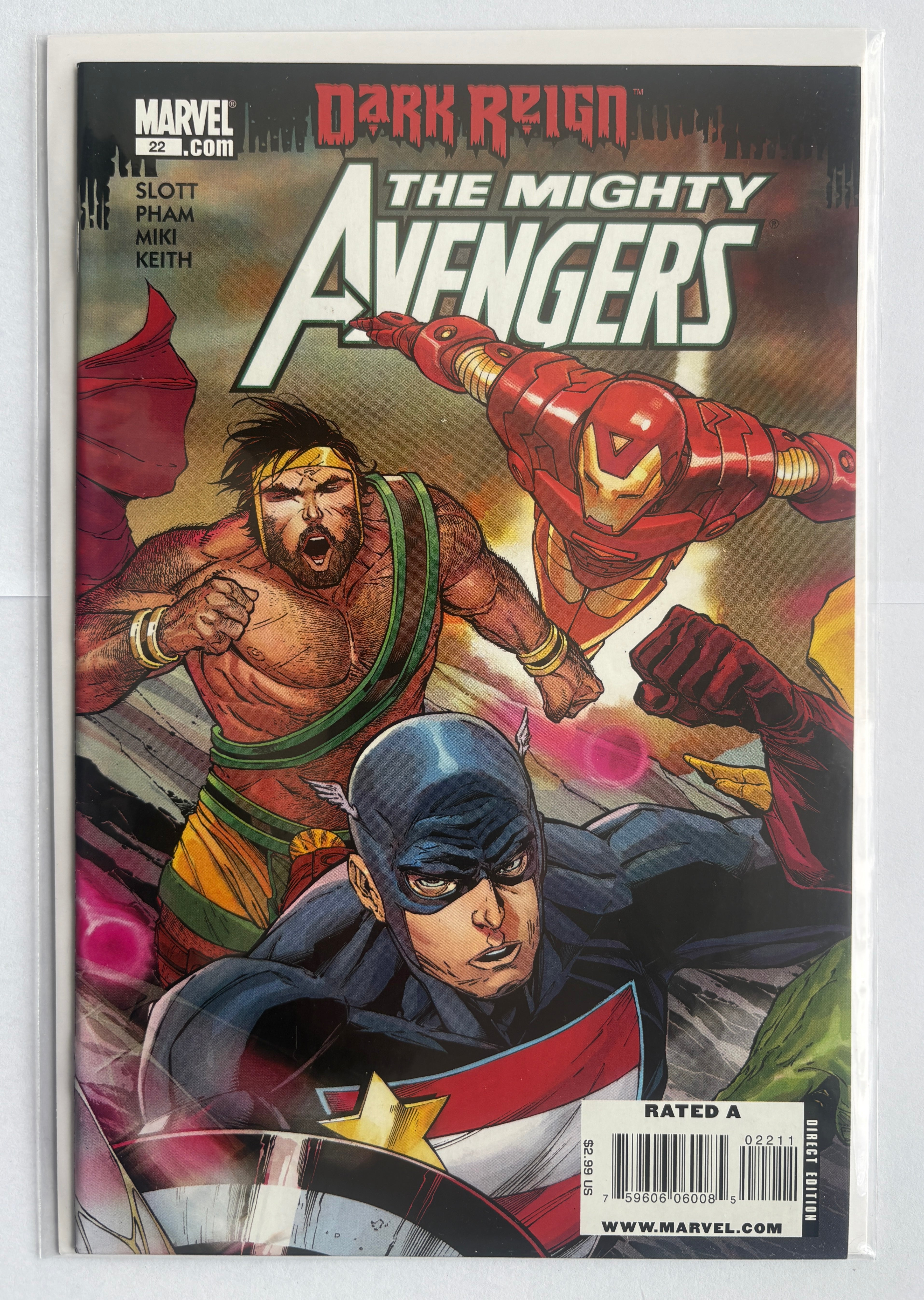 The Mighty Avengers #22 - 1st Printing Marvel Comics May 2009 VF- 7.5