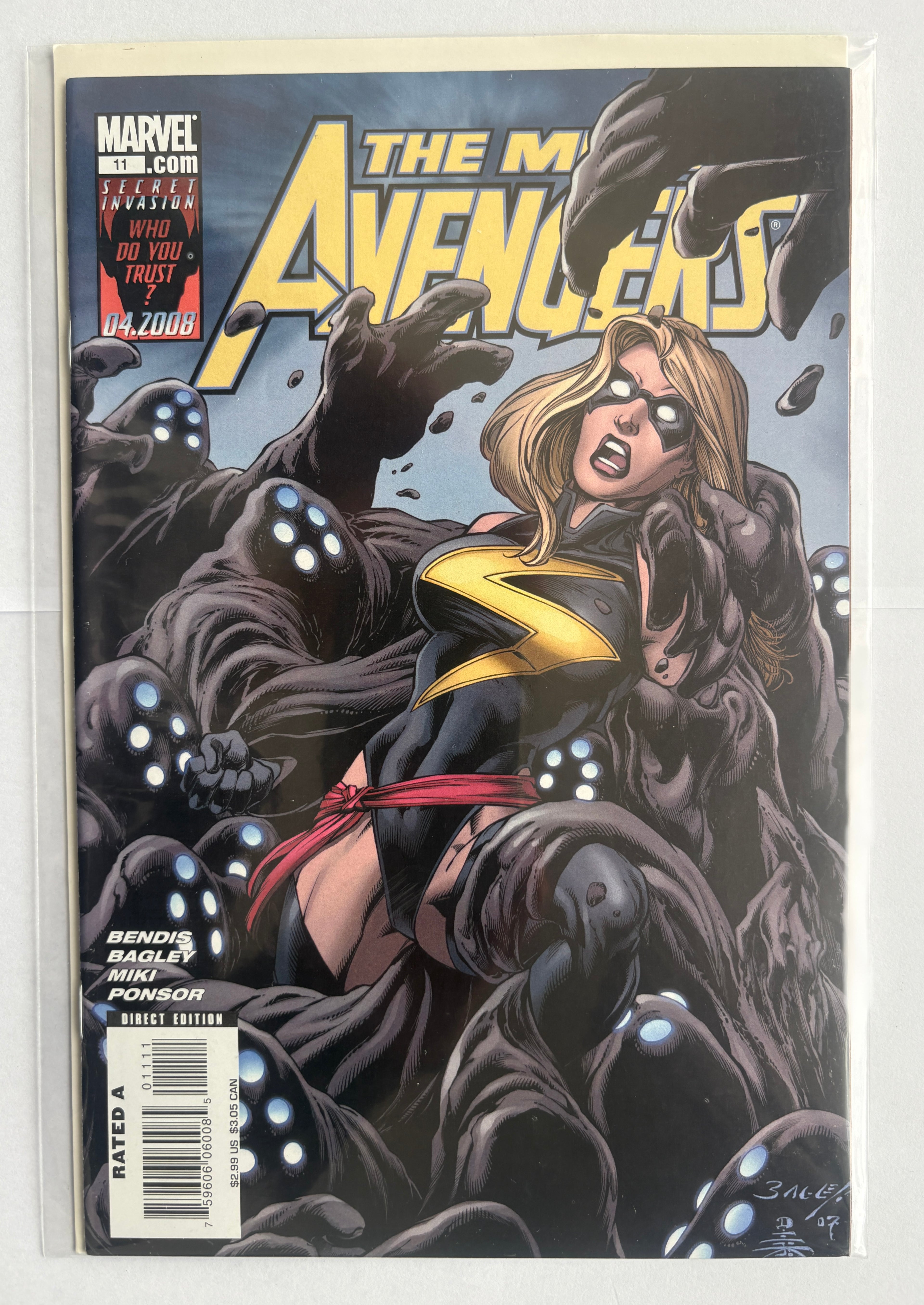 The Mighty Avengers #11 - 1st Printing Marvel Comics May 2008 VF- 7.5