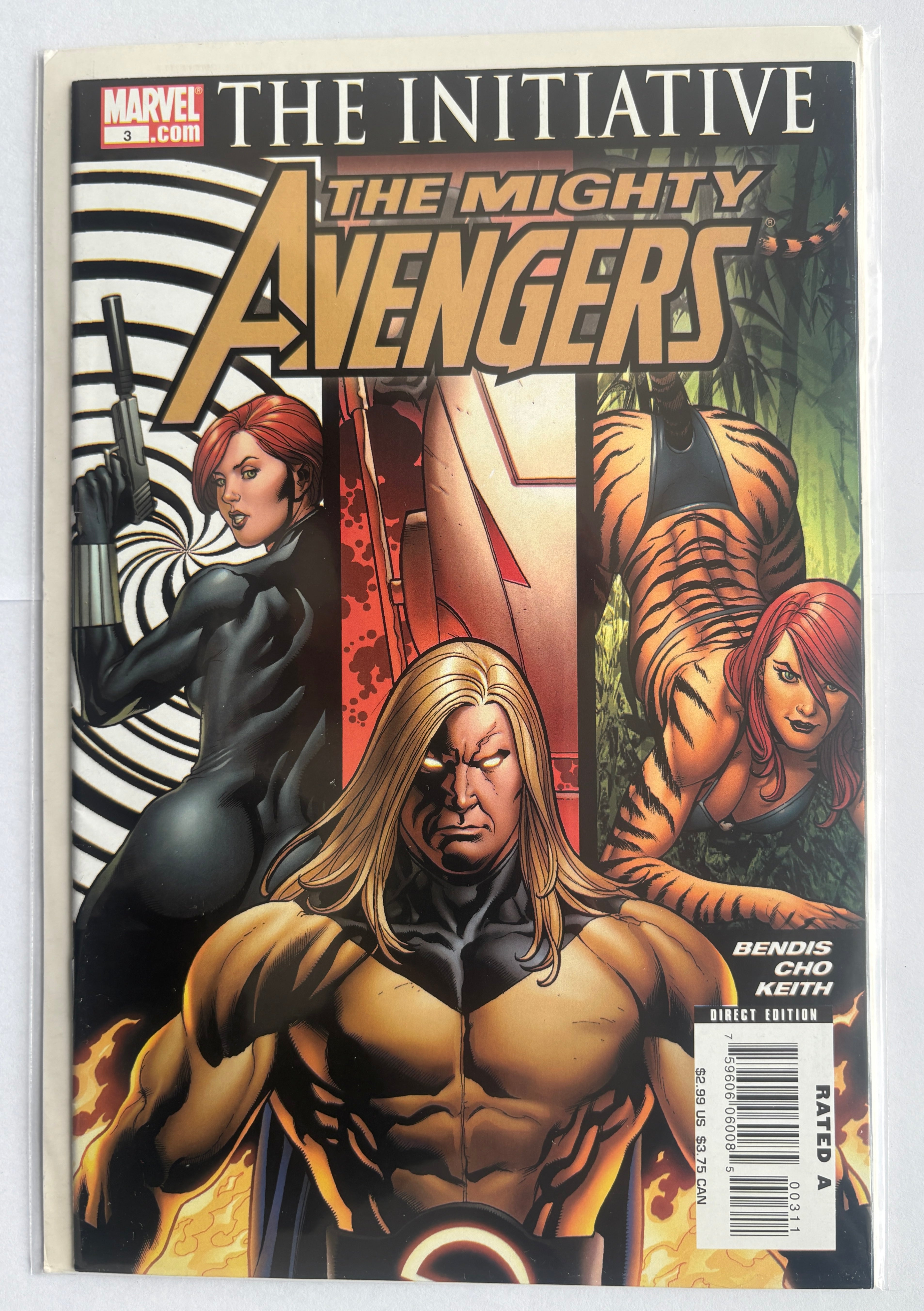 The Mighty Avengers #3 - 1st Printing Marvel Comics July 2007 VF- 7.5