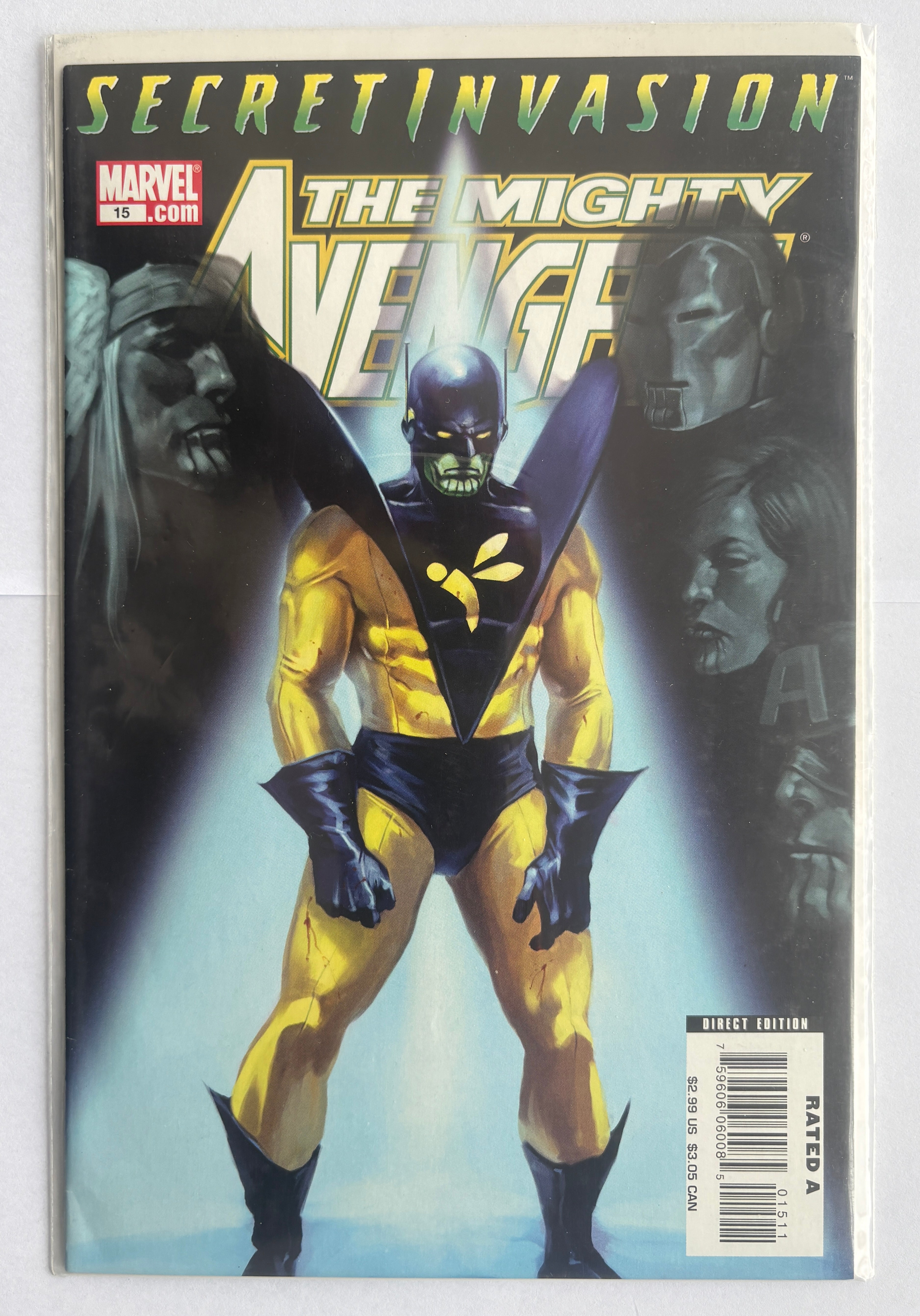 The Mighty Avengers #15 - 1st Printing Marvel Comics August 2008 F/VF 7.0