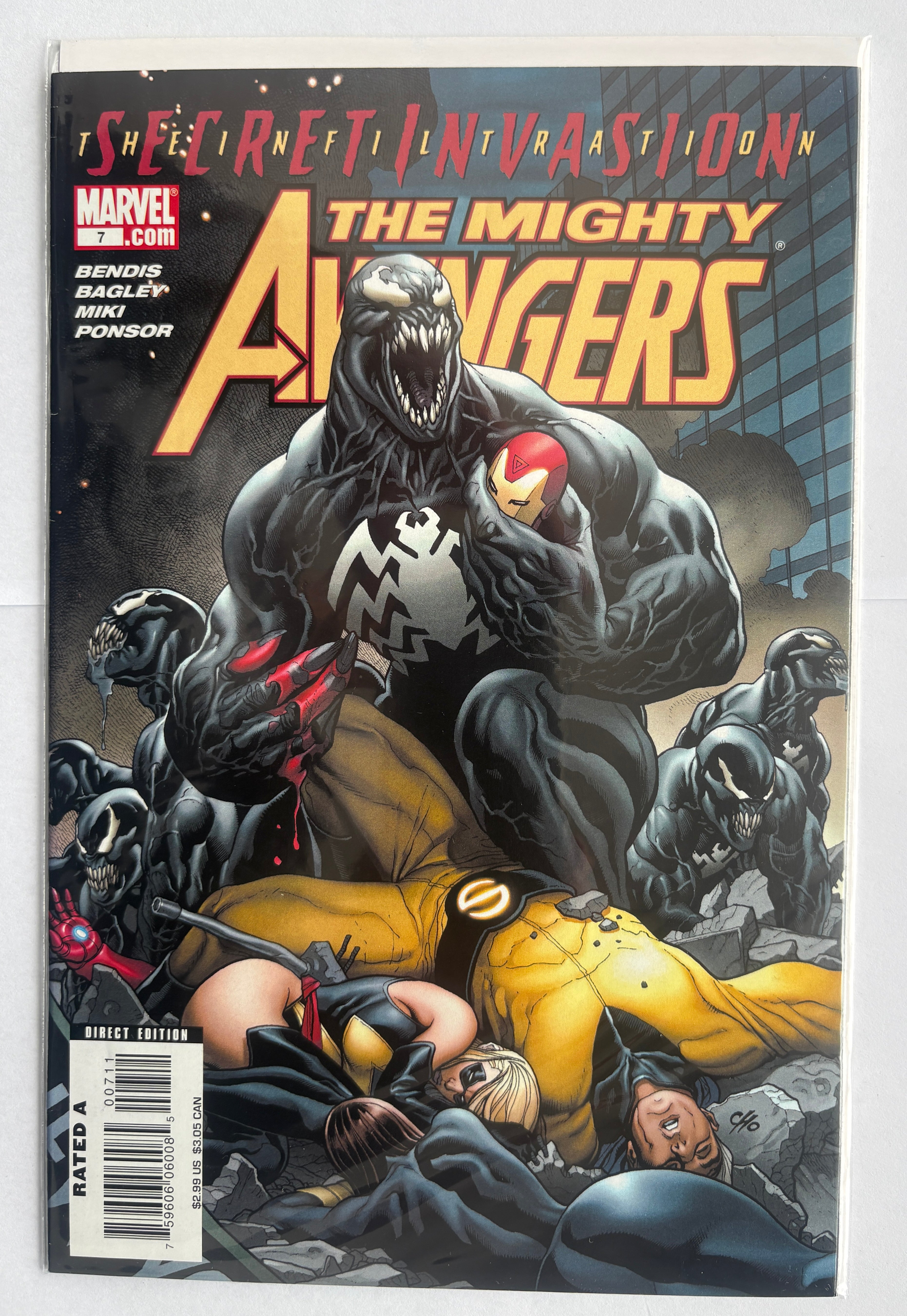 The Mighty Avengers #7 - 1st Printing Marvel Comics March 2008 F/VF 7.0