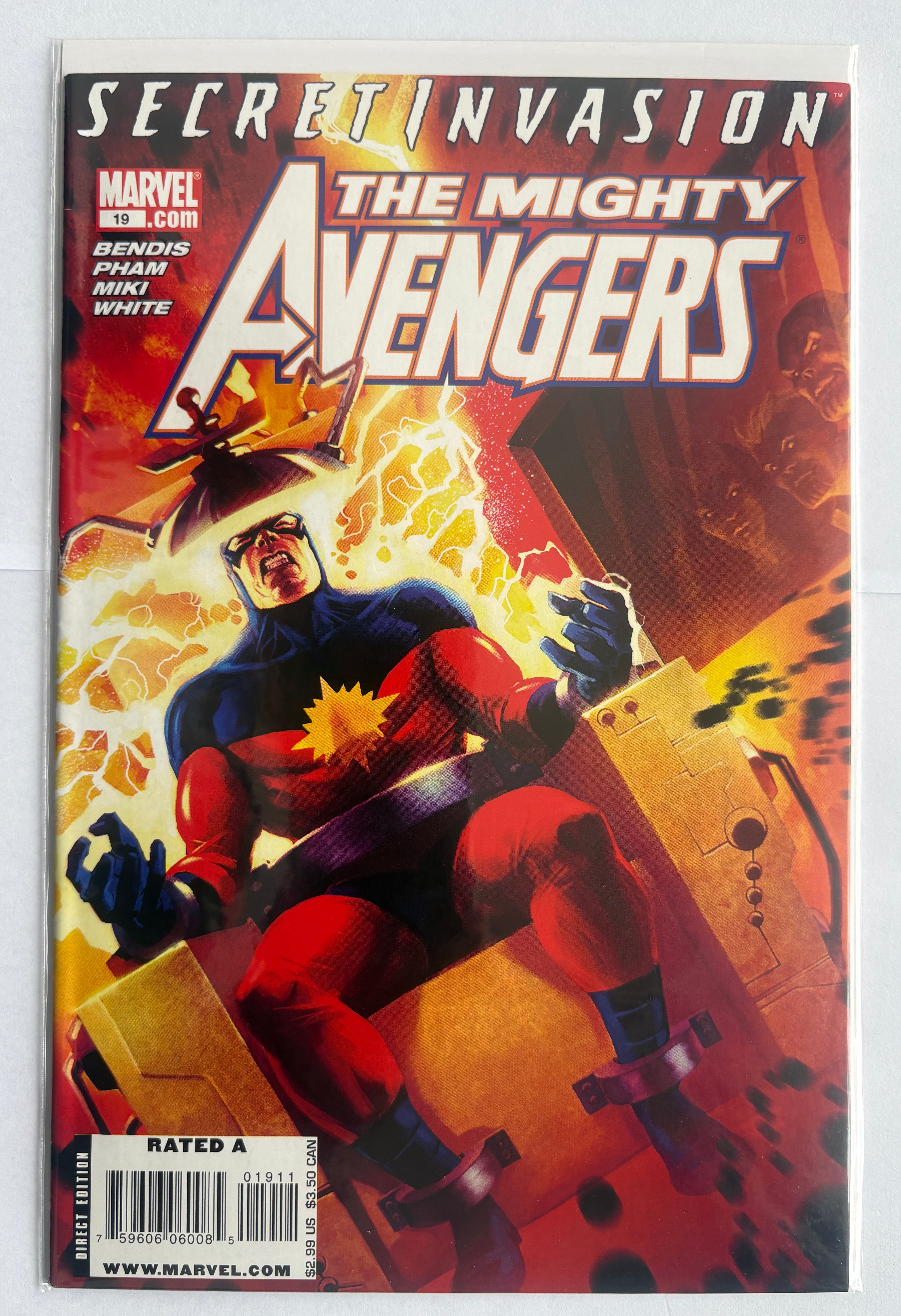 The Mighty Avengers #19 - 1st Printing Marvel Comics December 2008 VF- 7.5