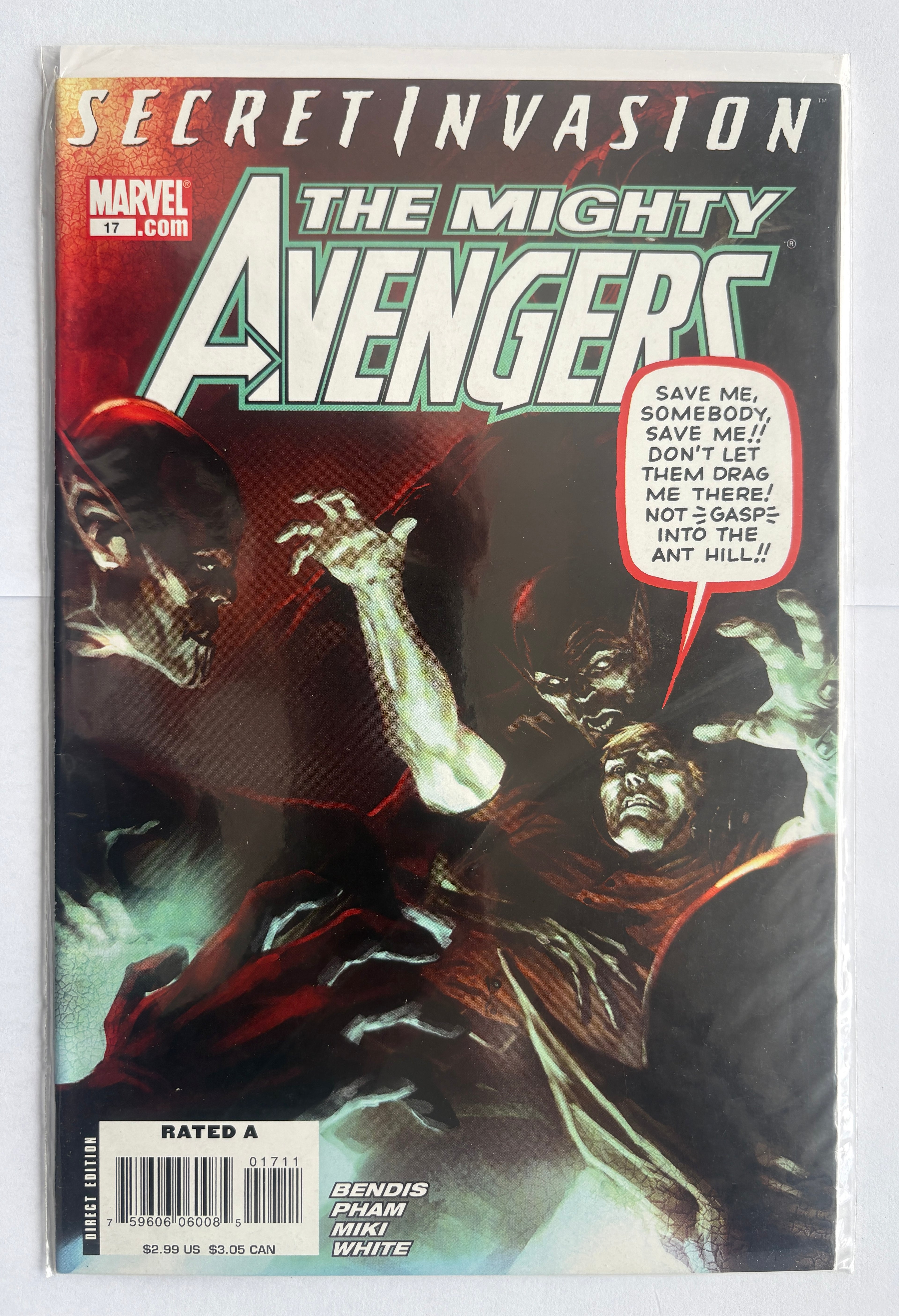 The Mighty Avengers #17 - 1st Printing Marvel Comics October 2008 F/VF 7.0