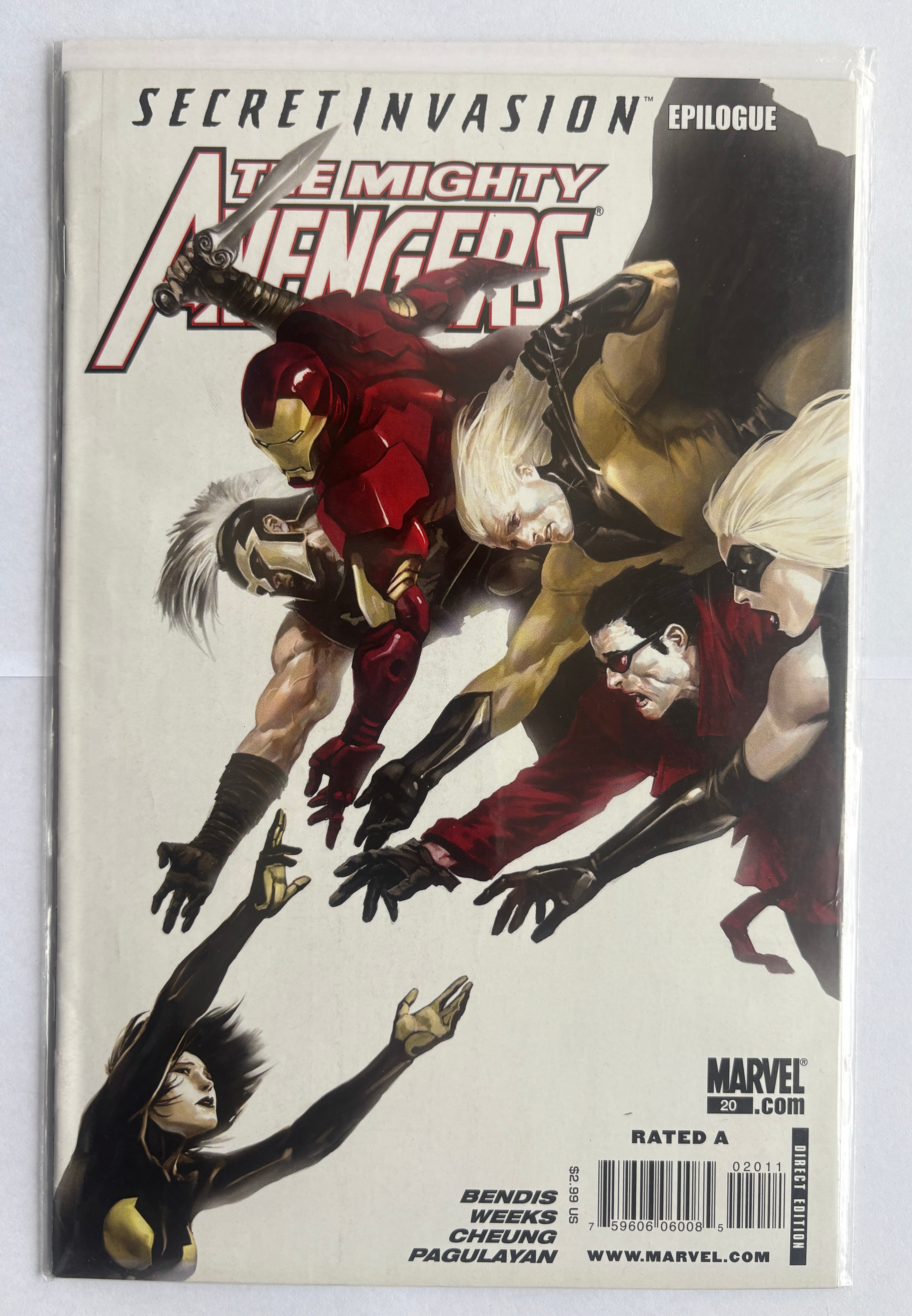 The Mighty Avengers #20 - 1st Printing Marvel Comics February 2009 F/VF 7.0