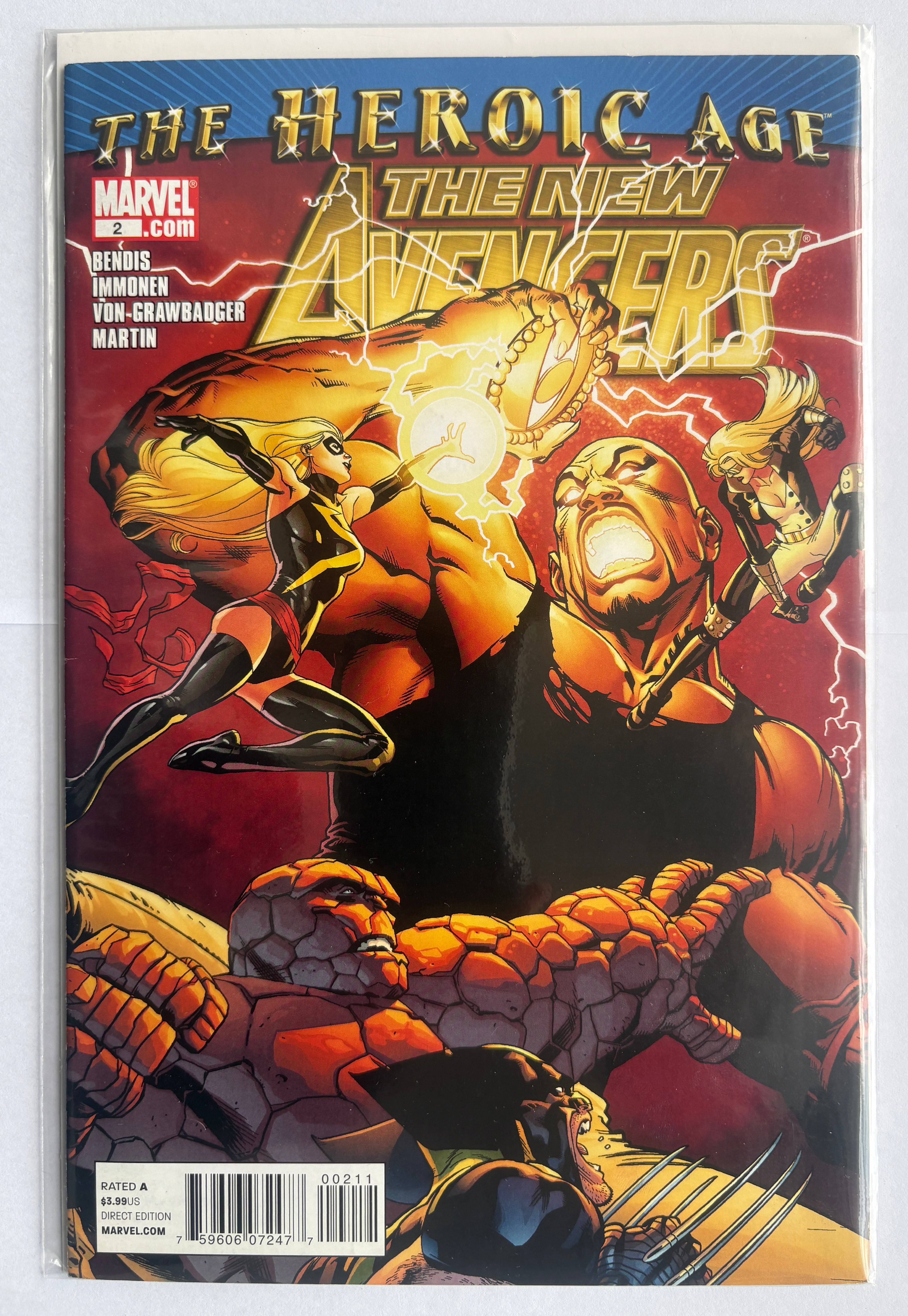 The New Avengers #2 The Heroic Age - 1st Printing - September 2010 VF 8.0