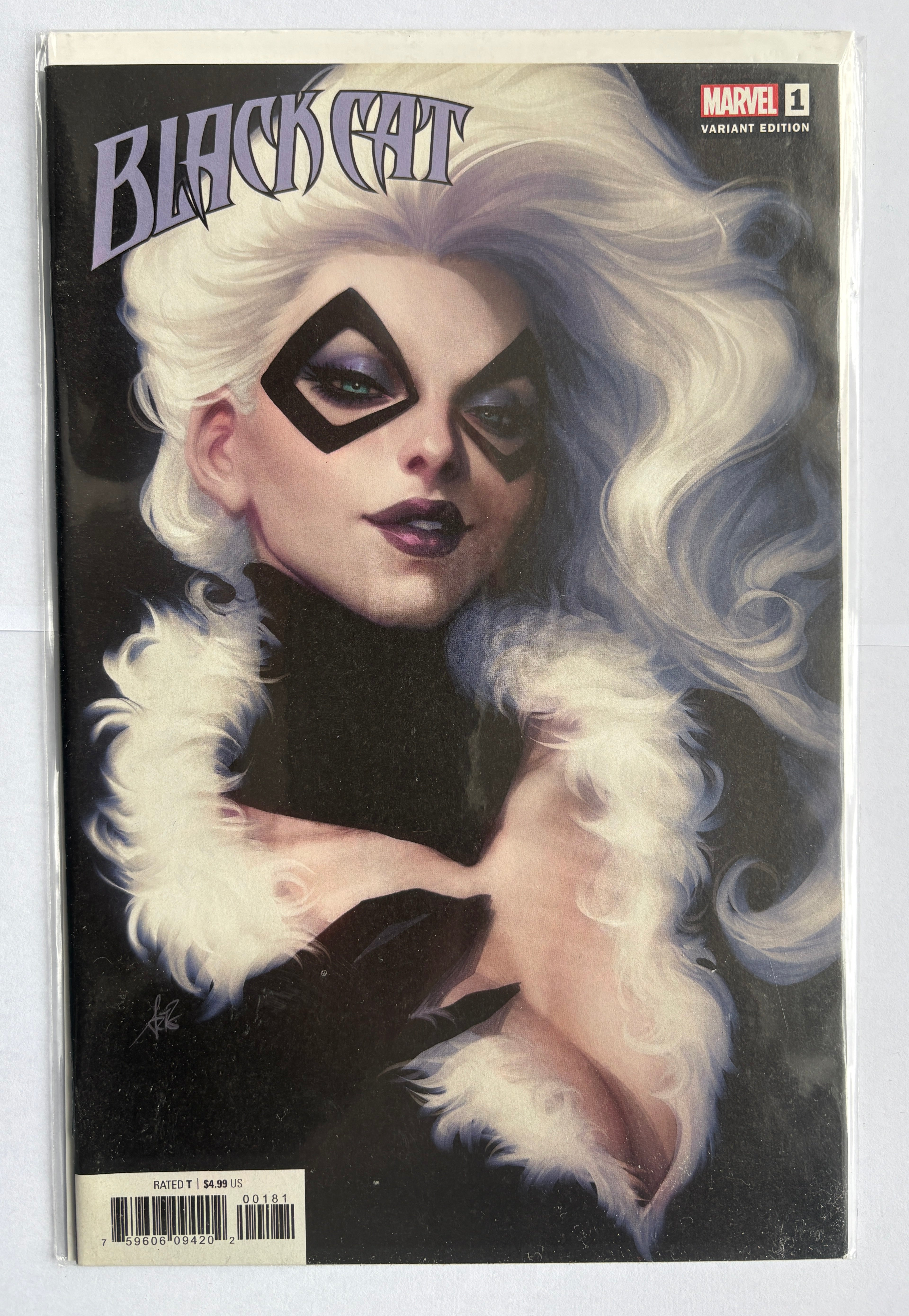 Black Cat #1 - 1st Print Artgerm Variant Cover - 2019 NM- 9.2