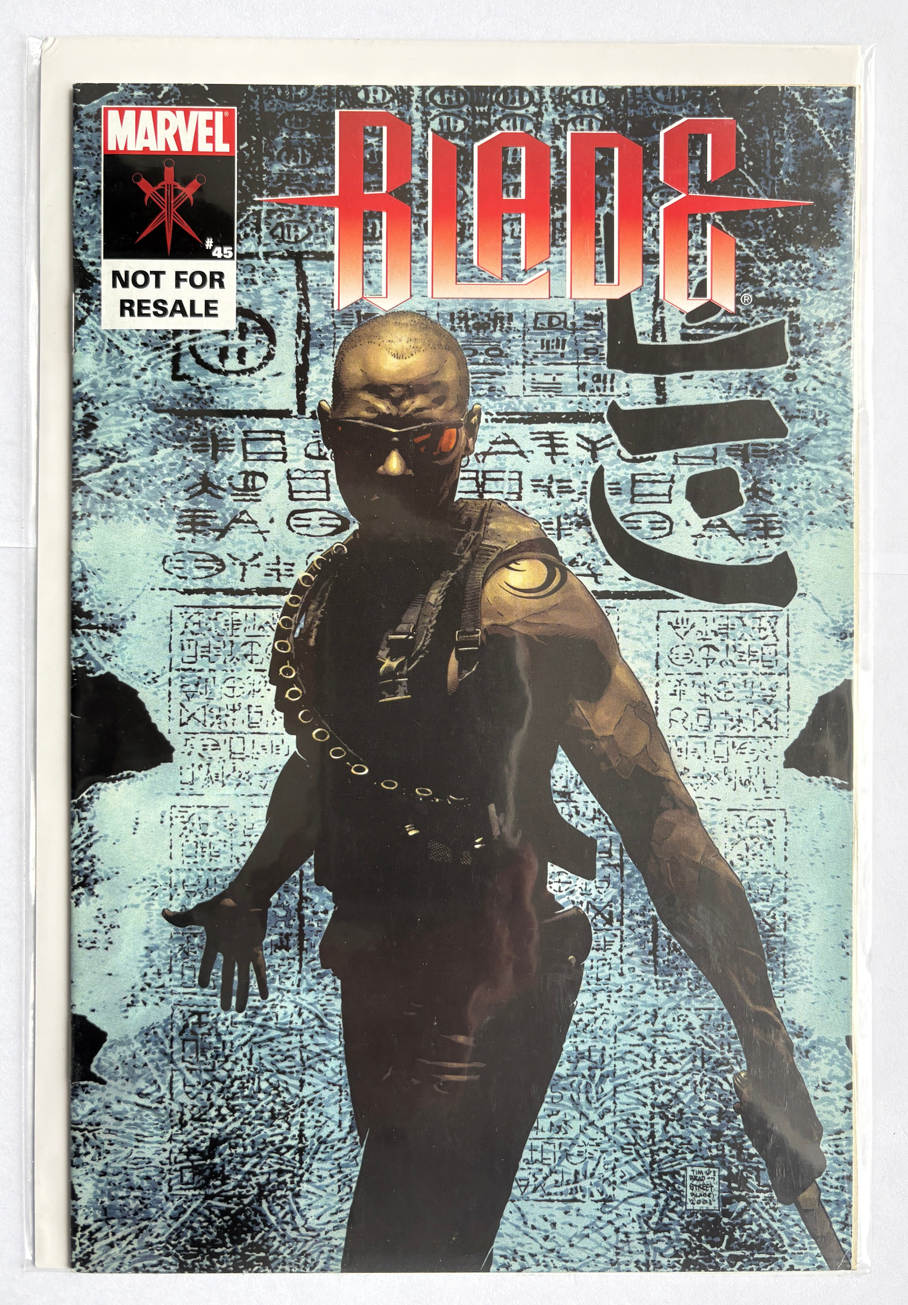 Blade: Tomb of Dracula #45 - Reprint Marvel Comics July 2003 F/VF 7.0