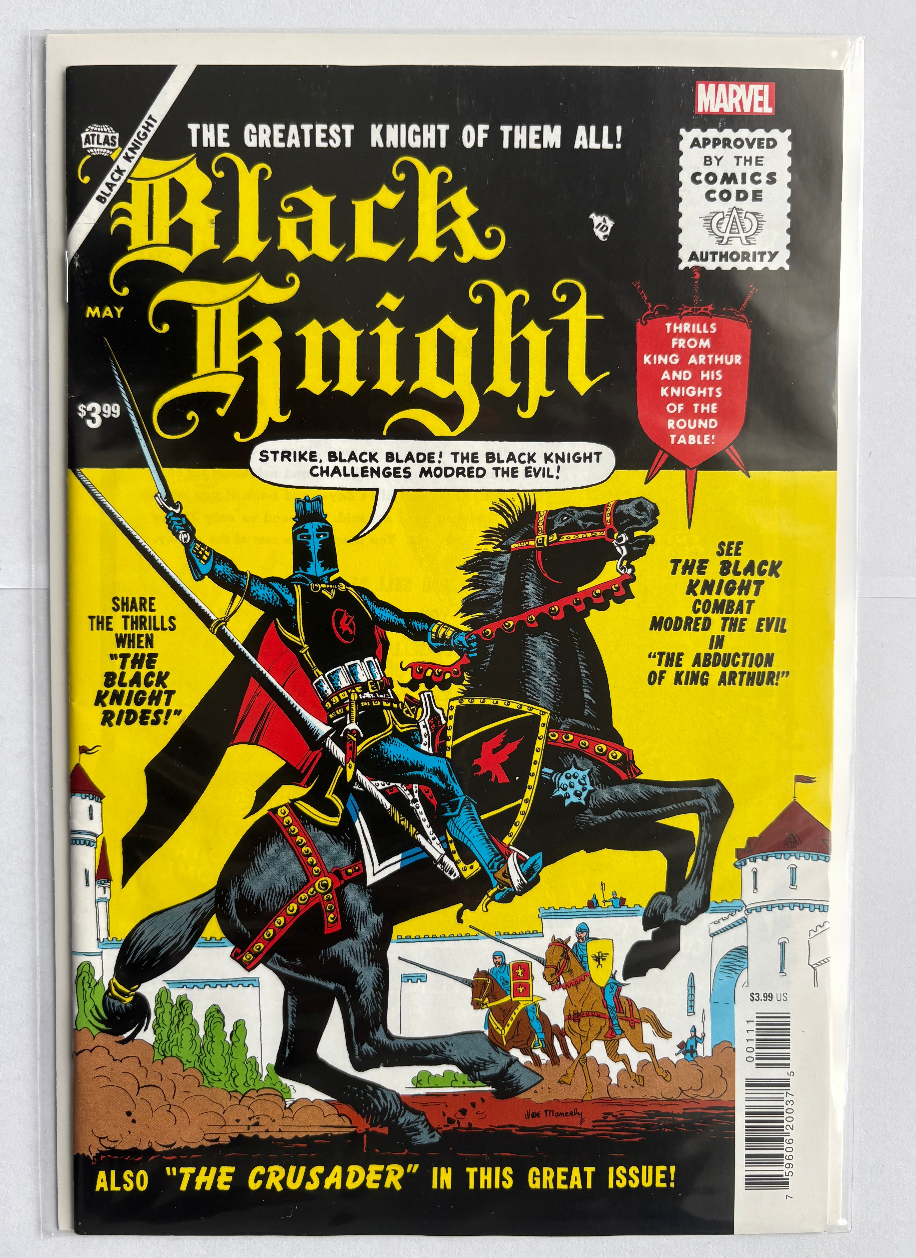 Black Knight #1 - Facsimile Edition Marvel Comics April 2021 VF+ 8.5