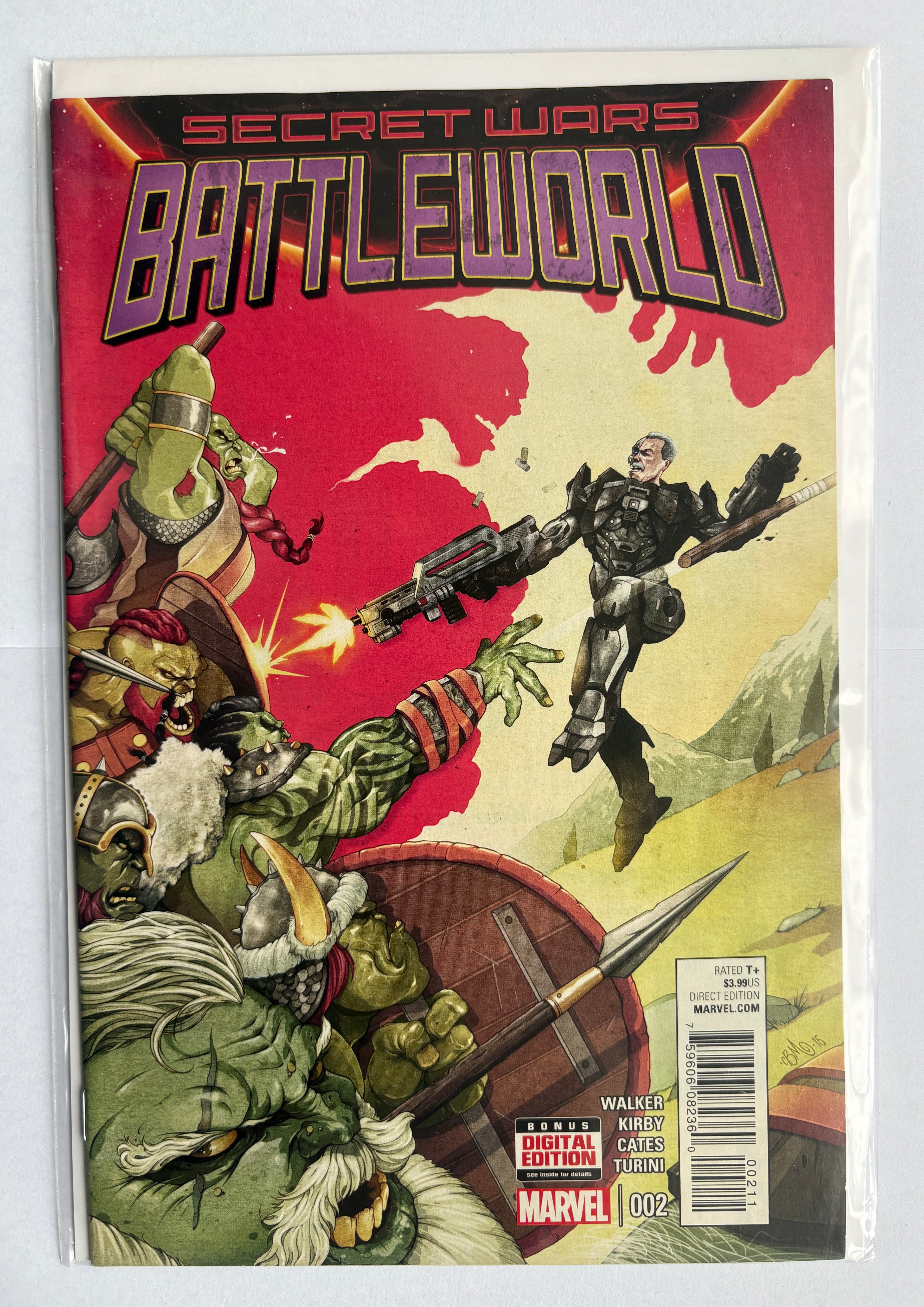 Secret Wars: Battleworld #2 - 1st Printing Marvel Comics September 2015 F/VF 7.0