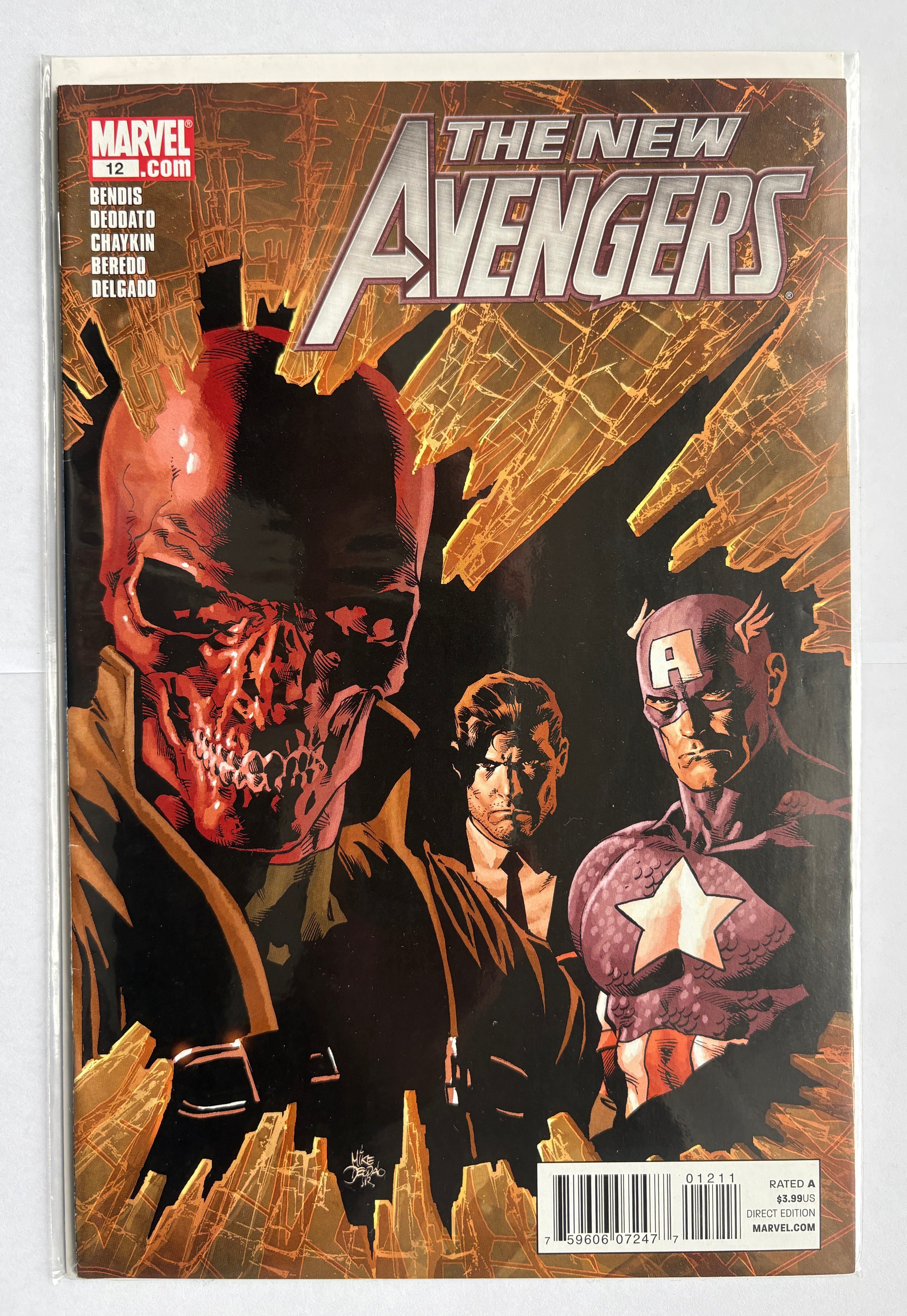 The New Avengers #12 - 1st Printing - Marvel Comics July 2011 VF 8.0