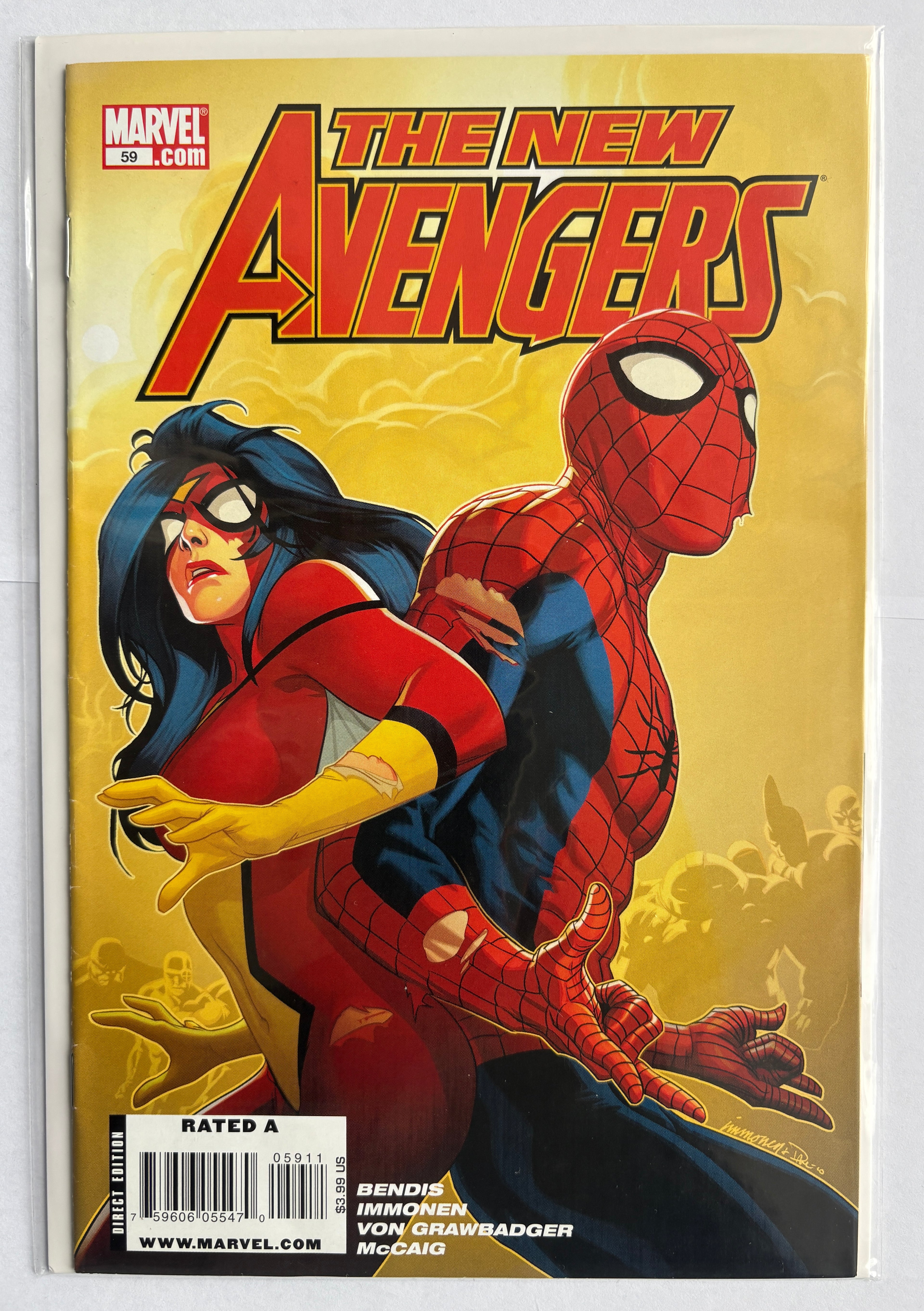 The New Avengers #59 - 1st Printing - Marvel Comics January 2010 F/VF 7.0