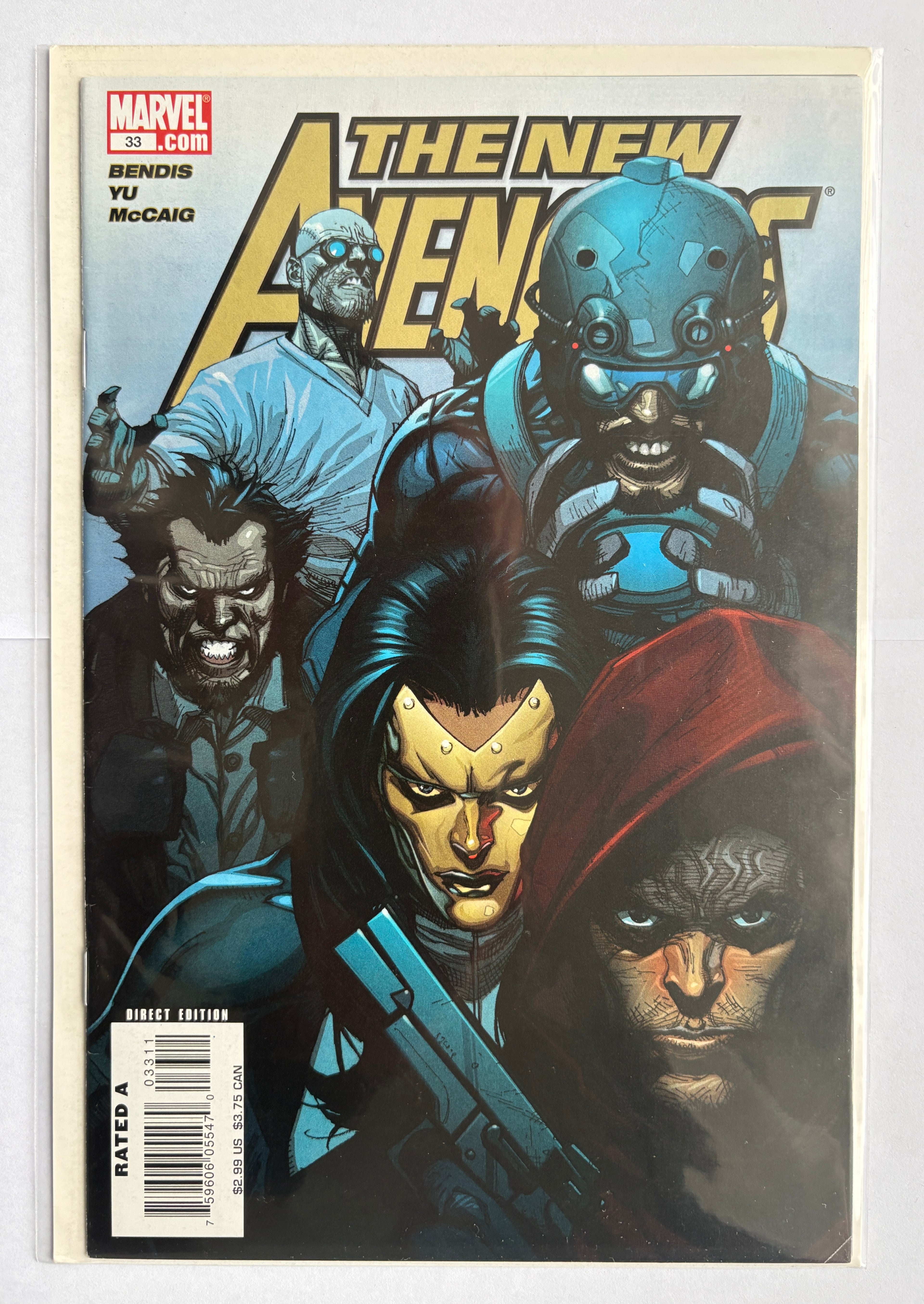 The New Avengers #33 - 1st Printing - Marvel Comics  October 2007 VF 8.0