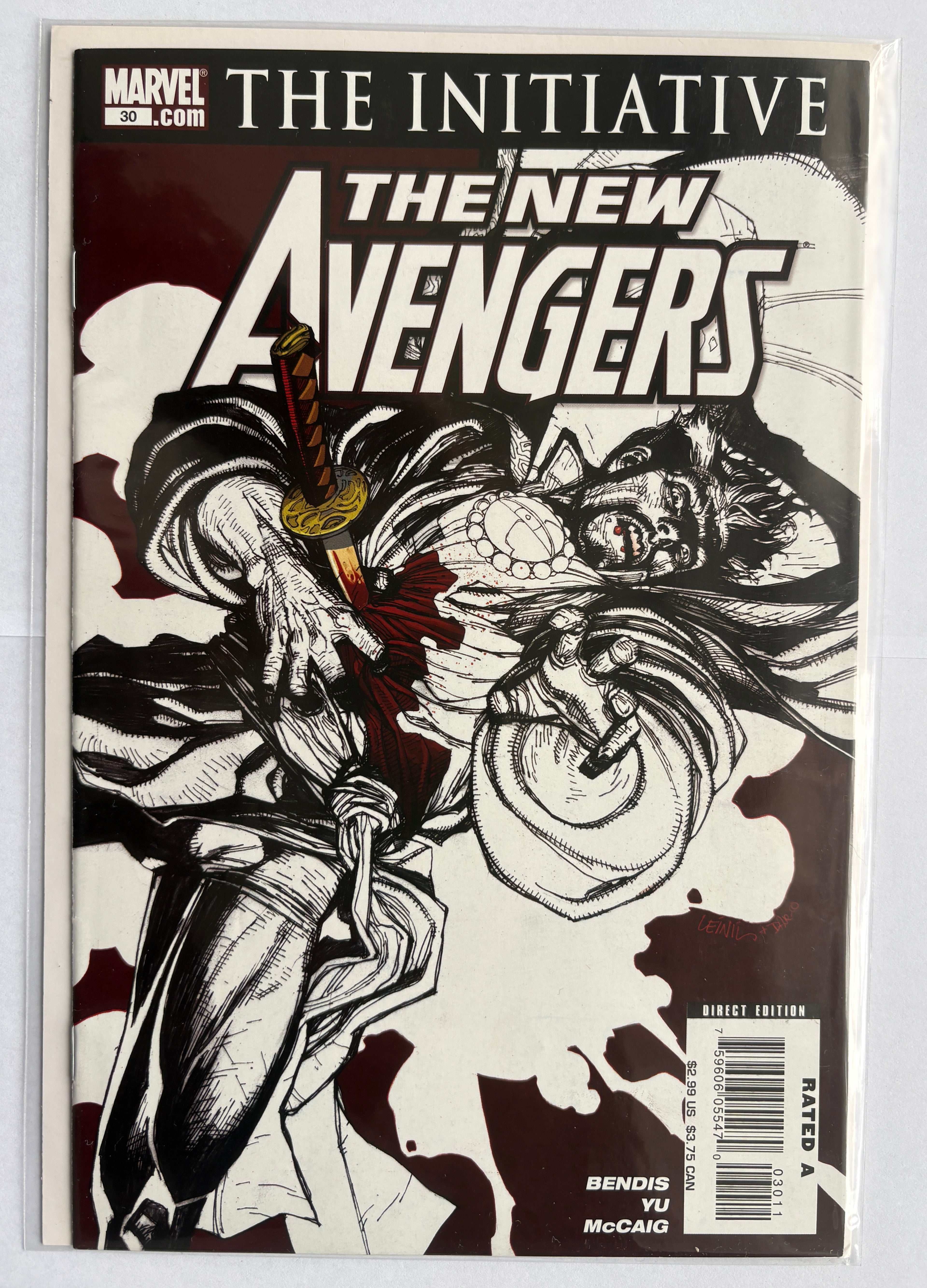 The New Avengers #30 - 1st Printing - Marvel Comics July 2007 VF 8.0