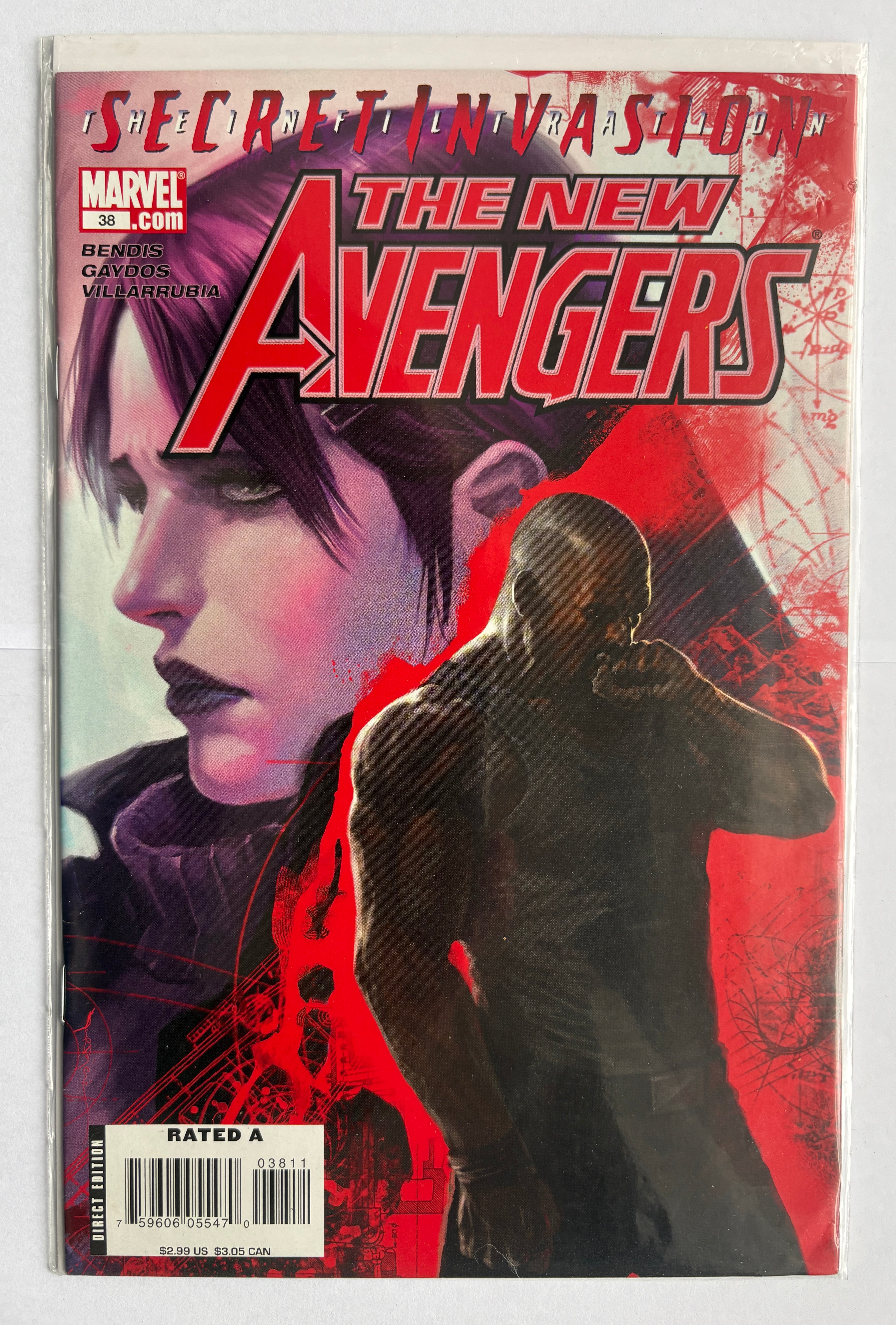 The New Avengers #38 - 1st Printing - Marvel Comics April 2008 F/VF 7.0