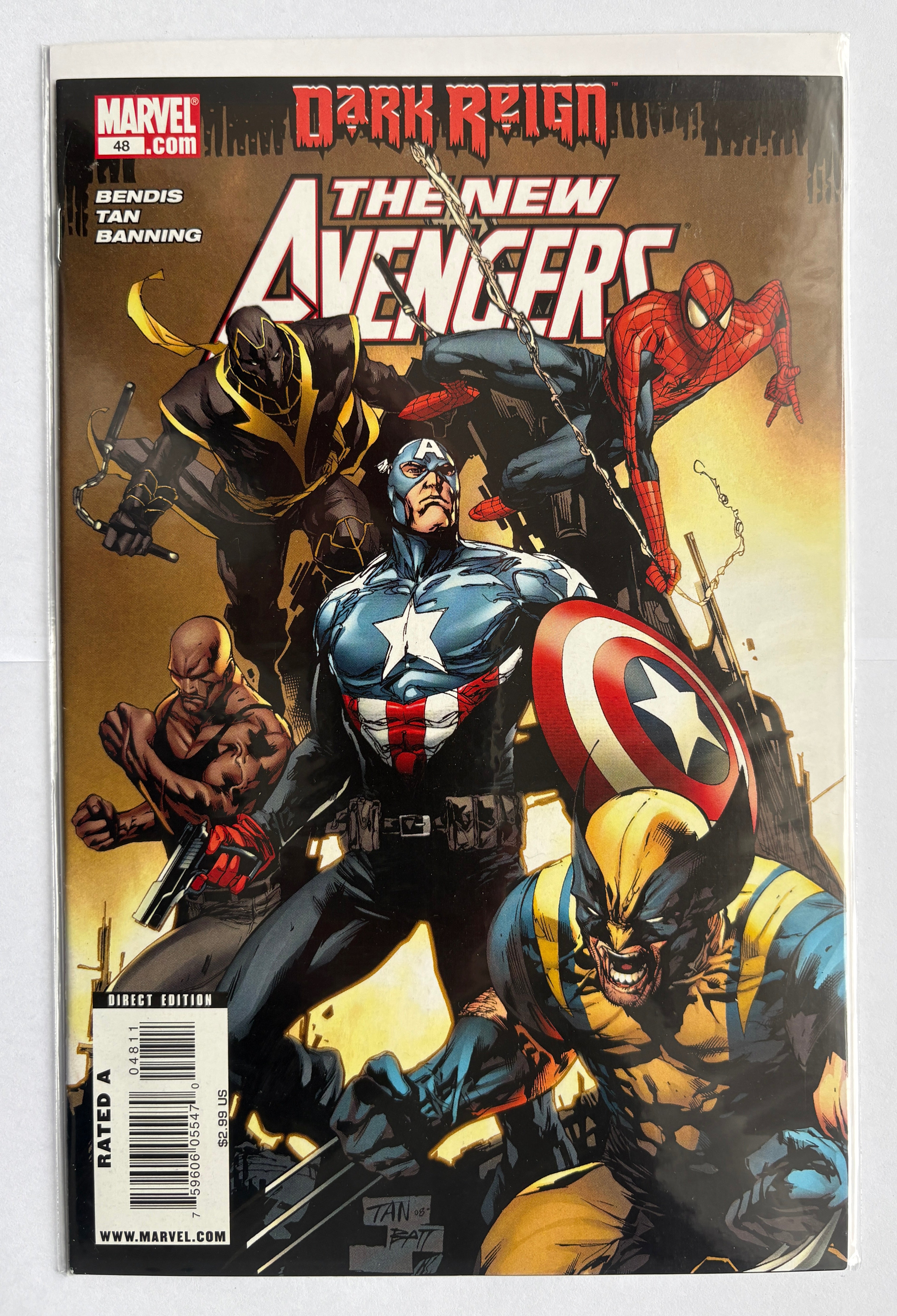 The New Avengers #48 - 1st Printing - Marvel Comics February 2009 VF 8.0