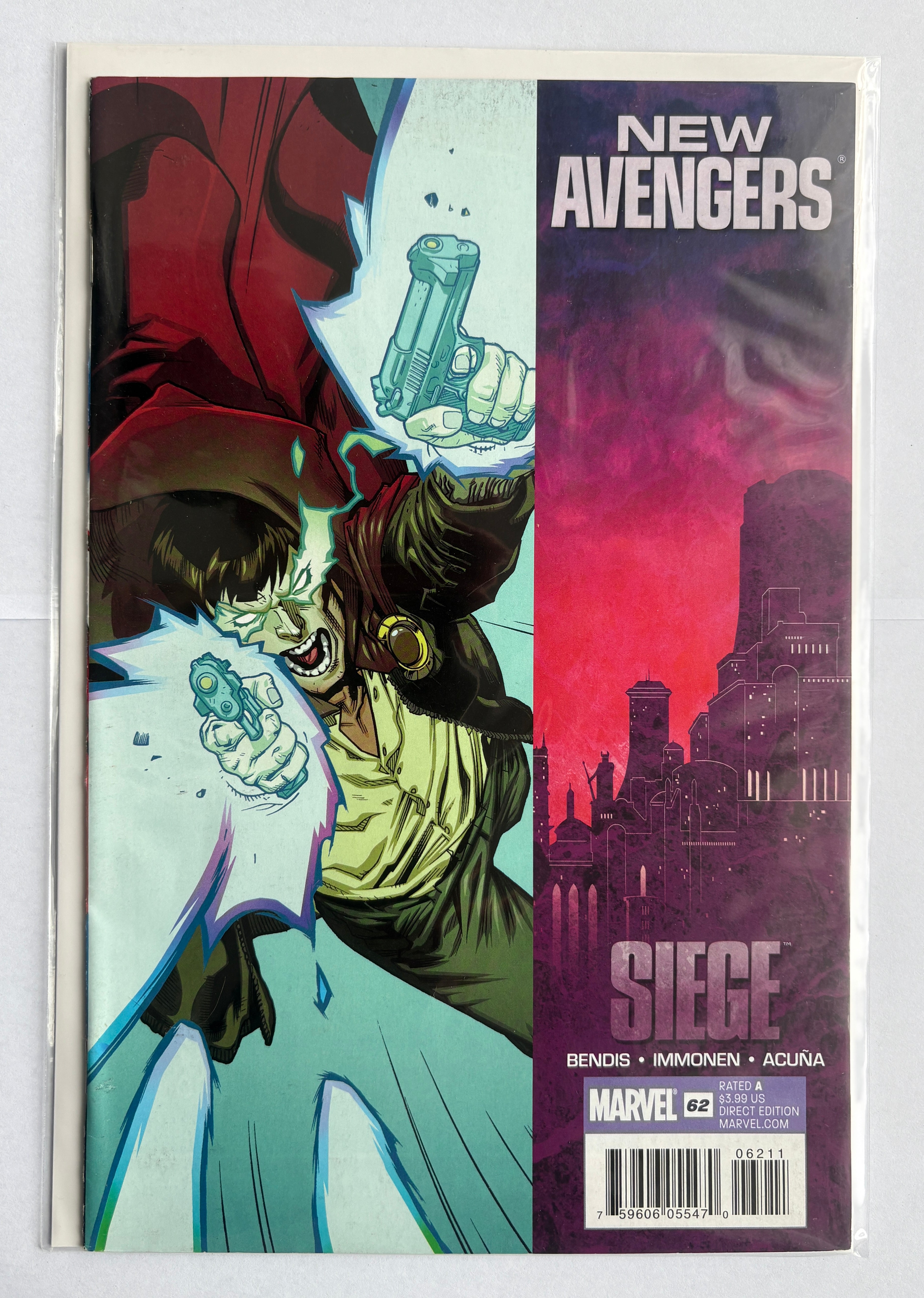 New Avengers #62 - 1st Printing Marvel Comics April 2010 F/VF 7.0