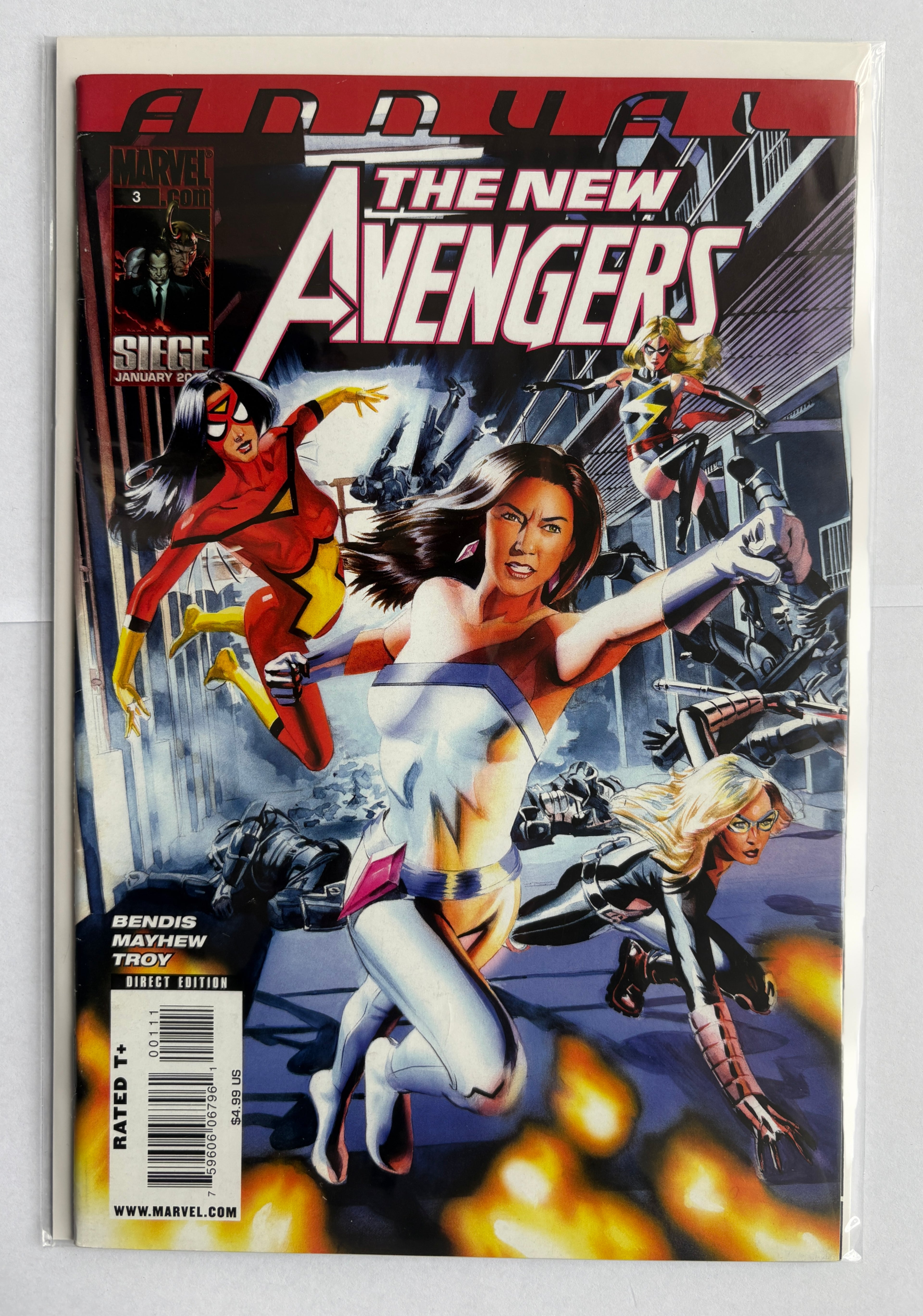 The New Avengers Annual #3 - 1st Printing - Marvel Comics February 2010 F/VF 7.0