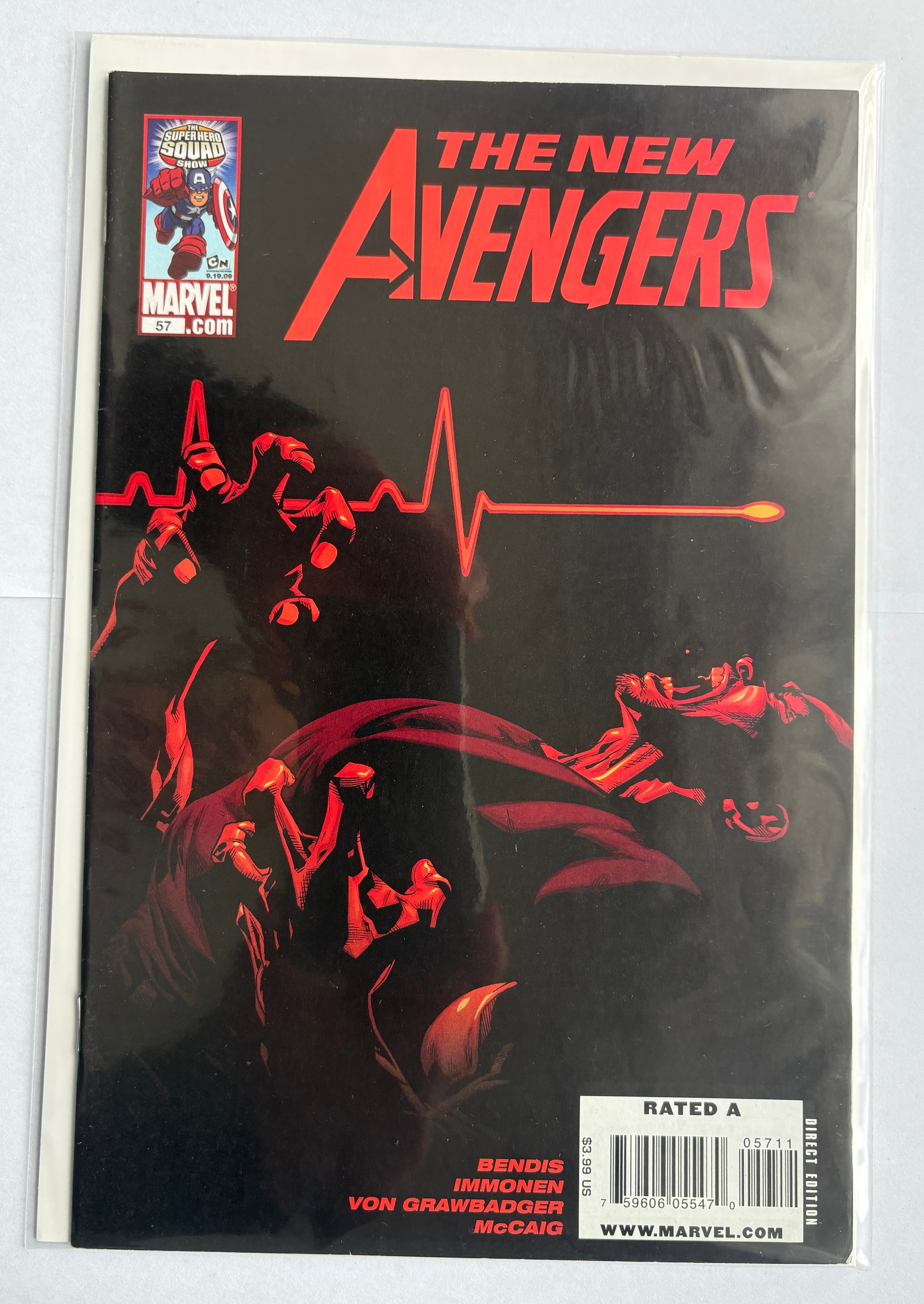 The New Avengers #57 - 1st Printing - Marvel Comics November 2009 F/VF 7.0