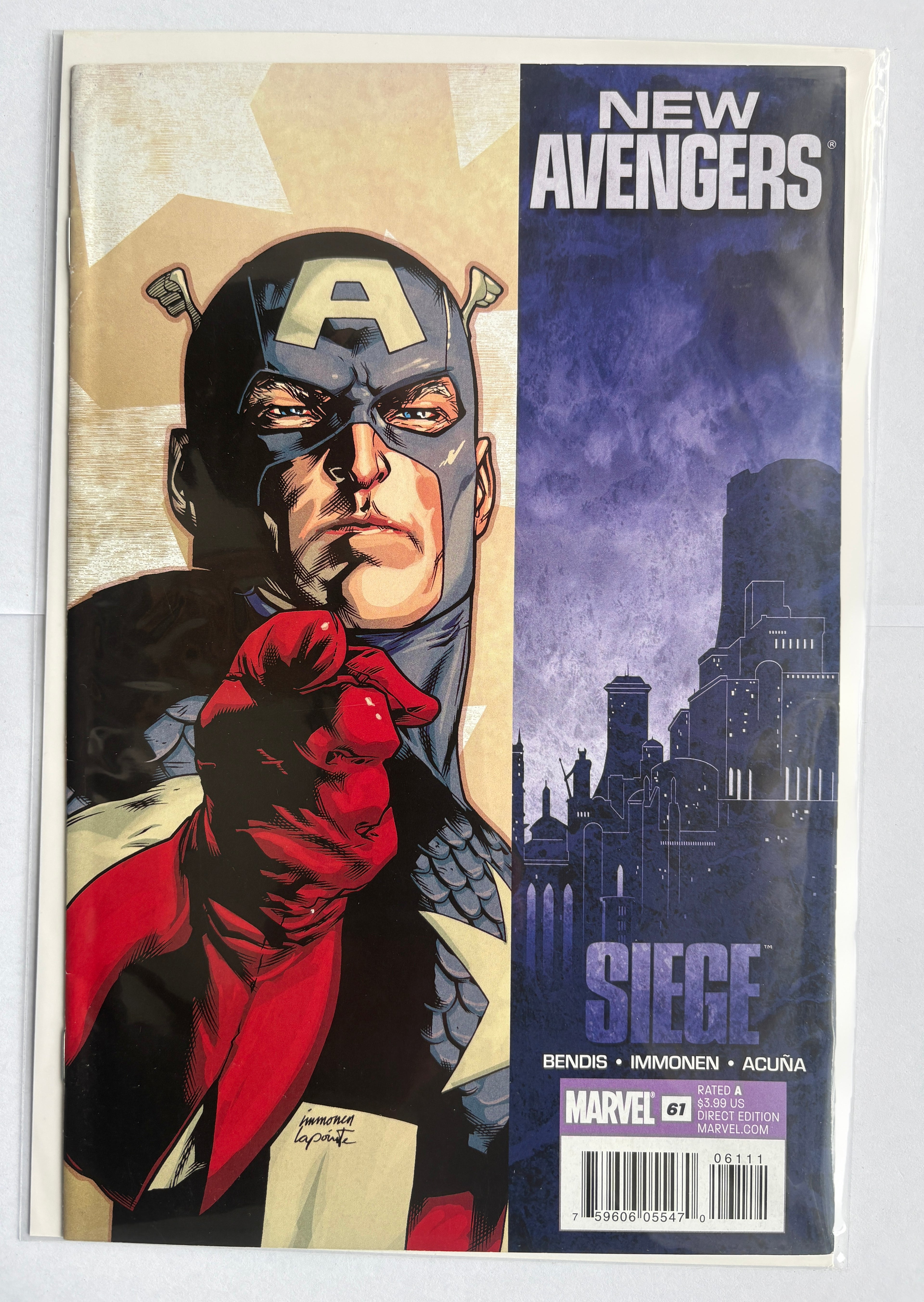 The New Avengers #61 - 1st Printing - Marvel Comics March 2010 F/VF 7.0