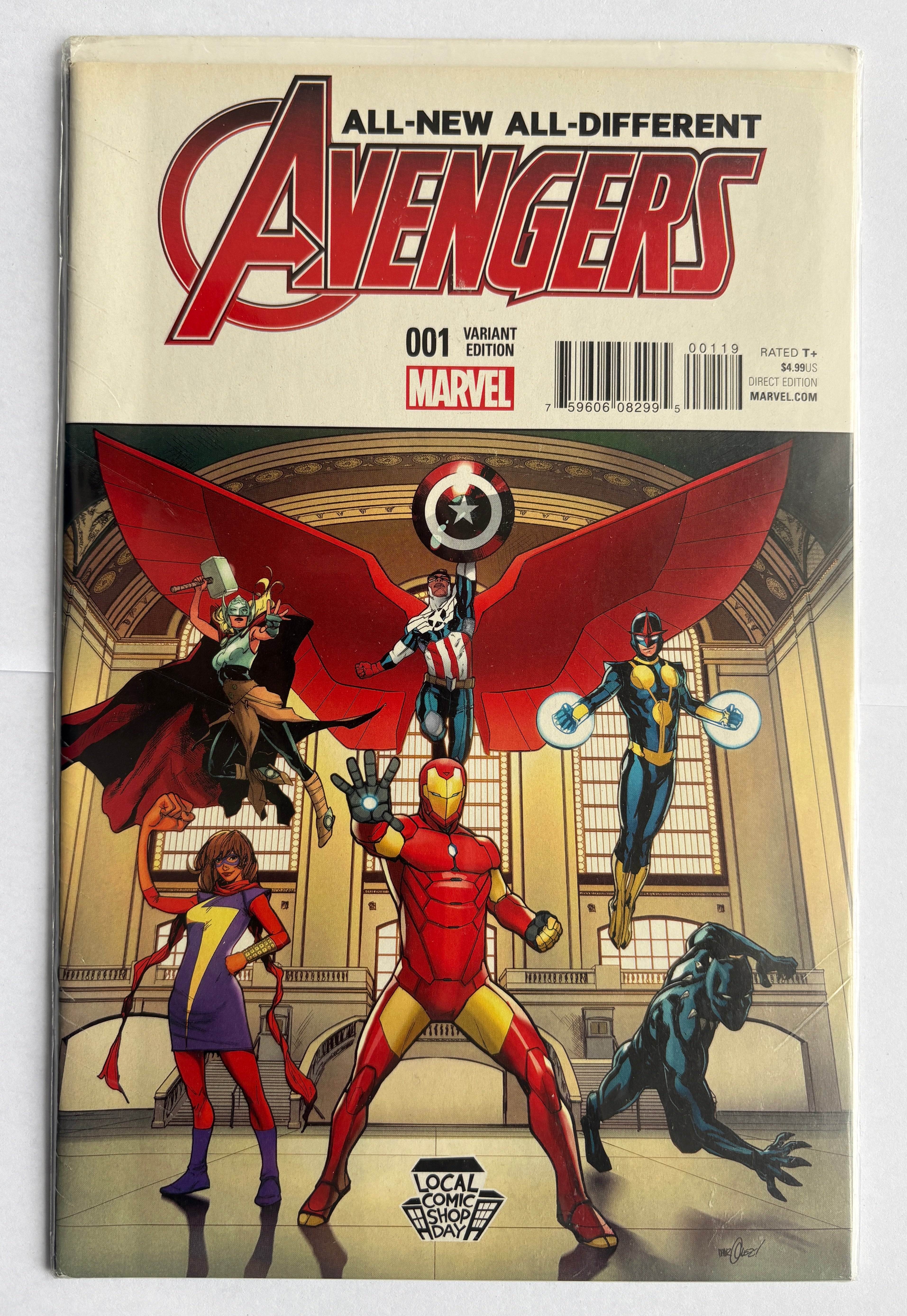 All-New All-Different Avengers #1 - LCSD Variant Cover - January 2016 VF 8.0