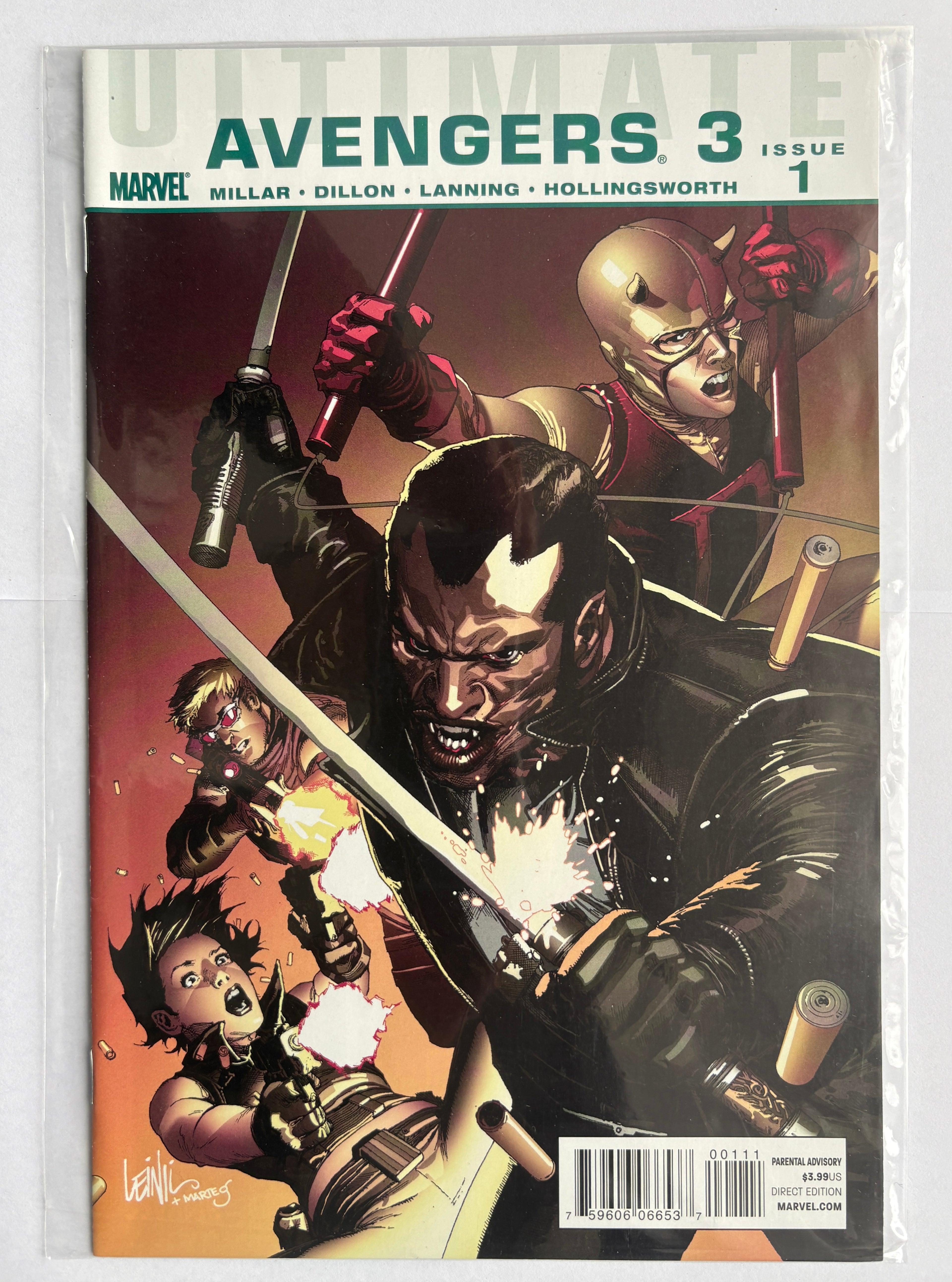 Ultimate Avengers 3 #1 - 1st Printing - Marvel Comics 2011 VF 8.0