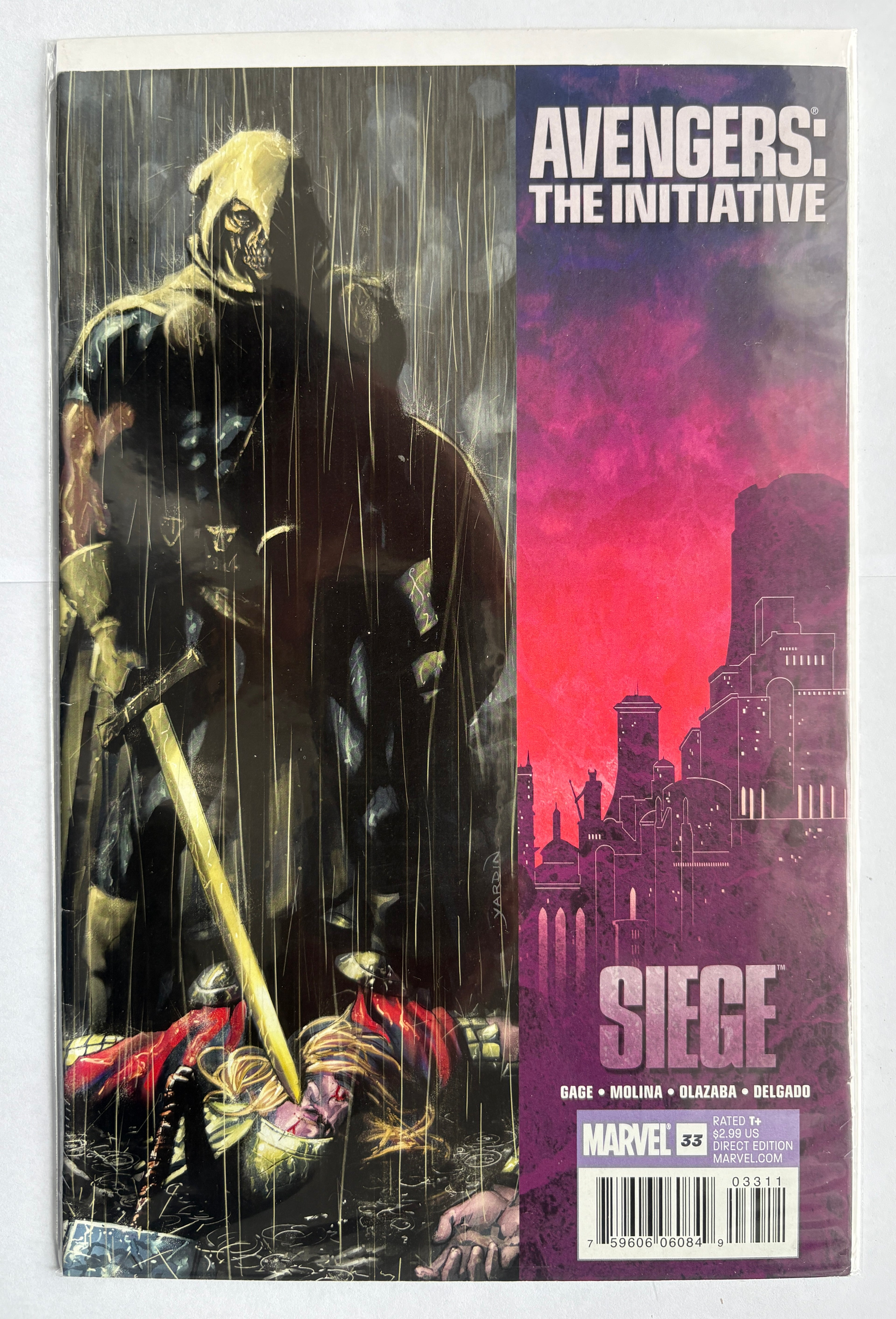 Avengers: The Initiative #33 - Siege - 1st Printing - Marvel April 2010 FN 6.5