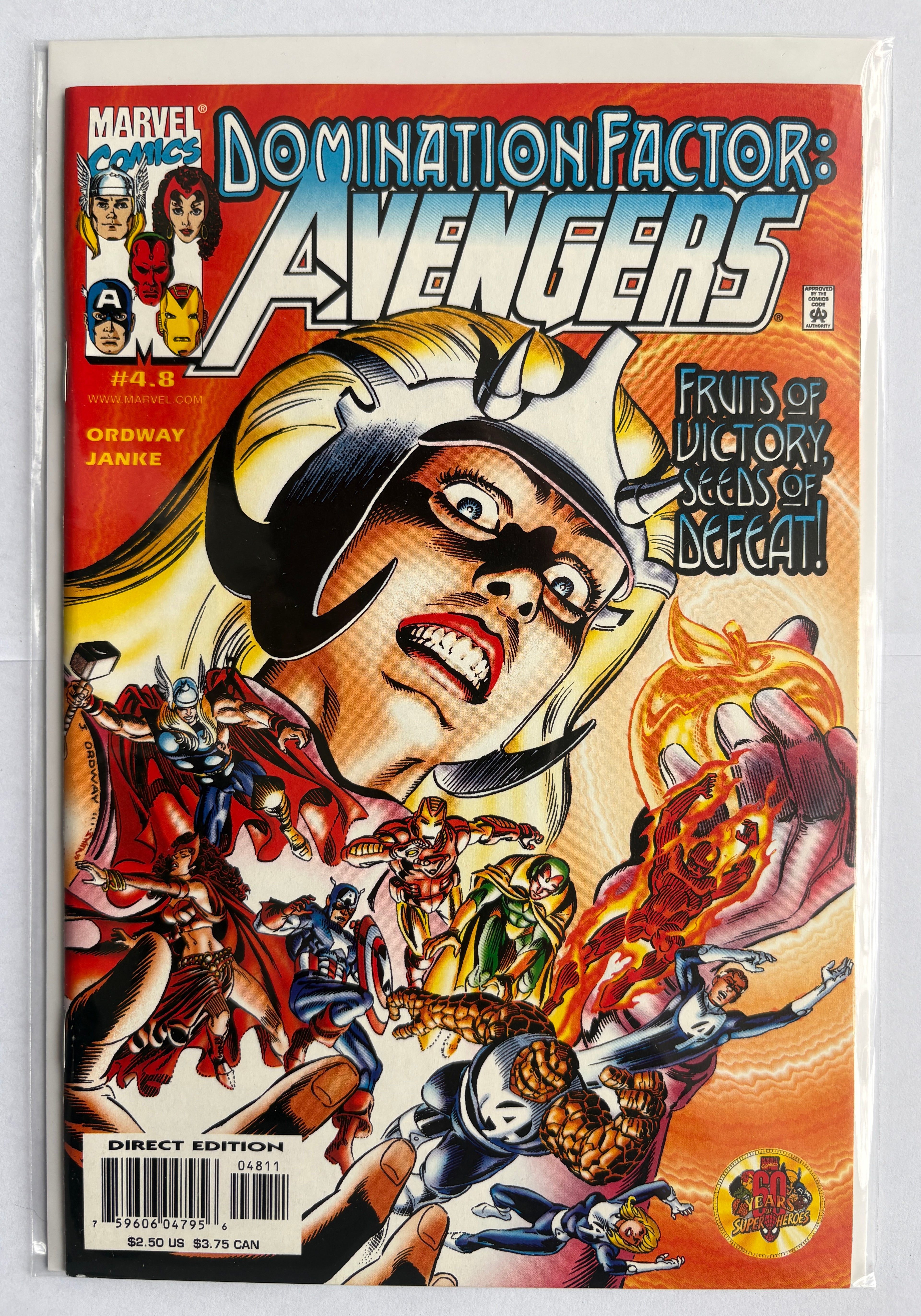 Domination Factor: Avengers #4.8 - Marvel Comics February 2000 VF 8.0