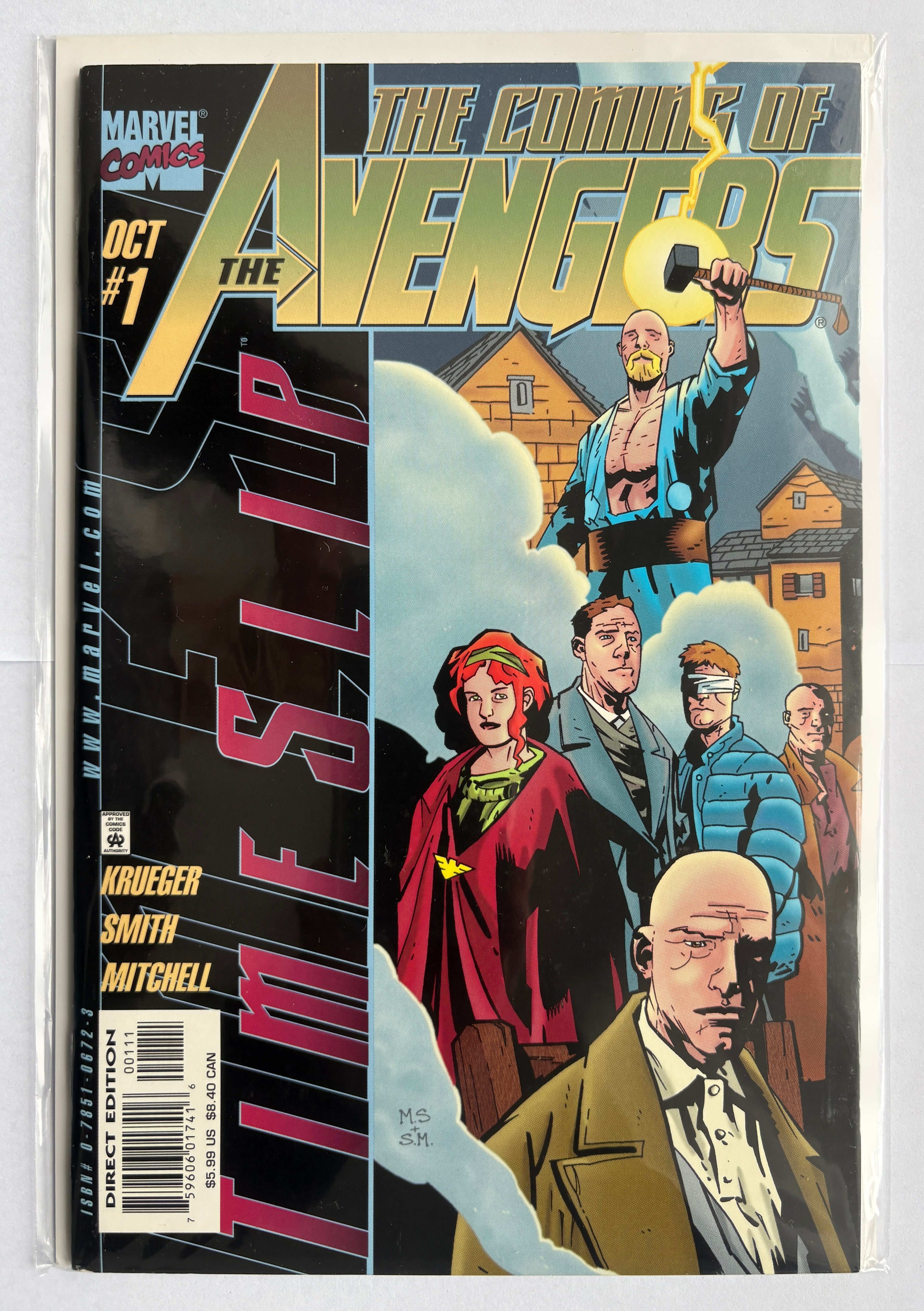 The Coming of the Avengers #1 Time Slip Special 1st Printing - Oct 1998 VF+ 8.5
