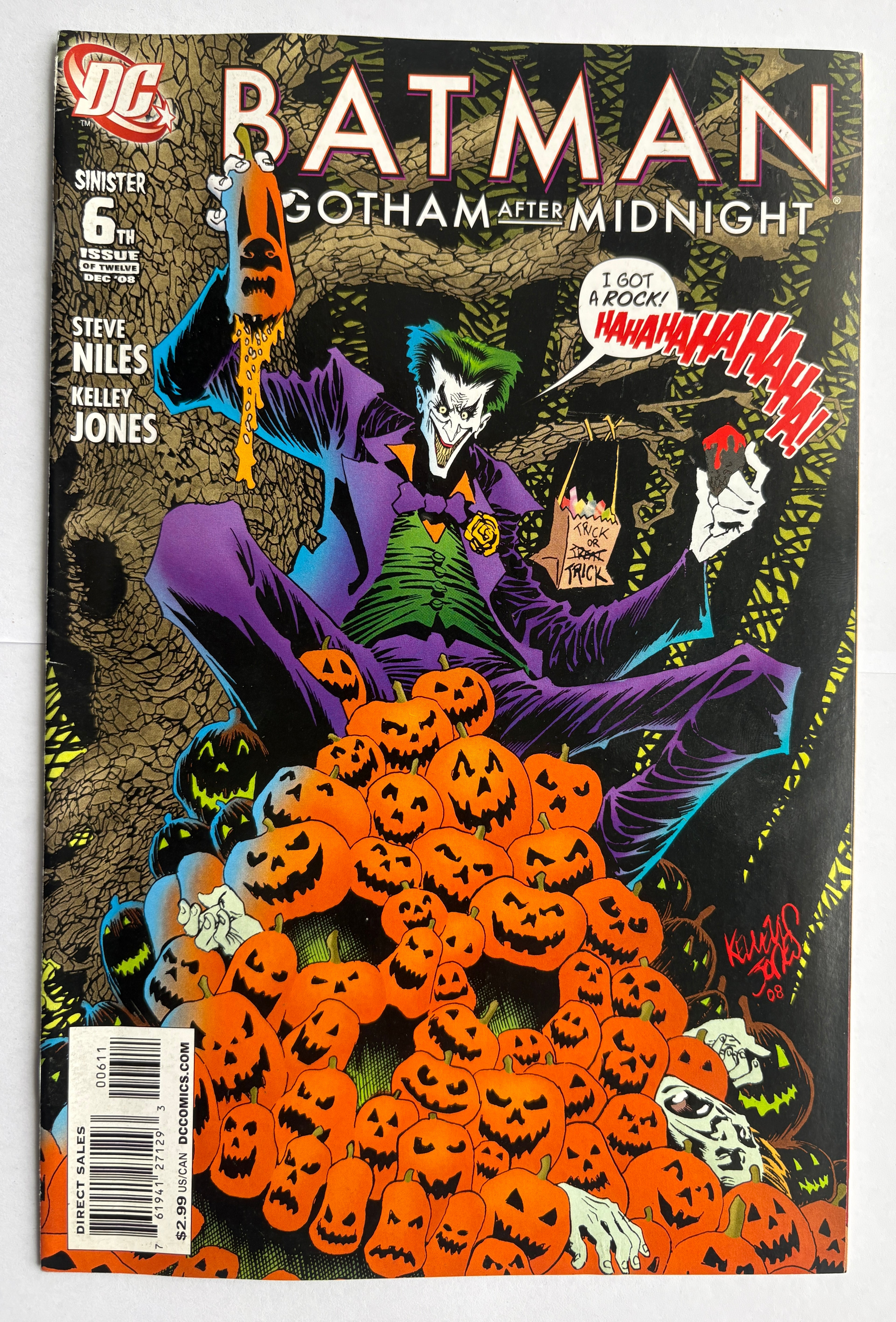 Batman: Gotham after Midnight #6 - 1st Printing DC Comics December 2008 FN/VF 7.0