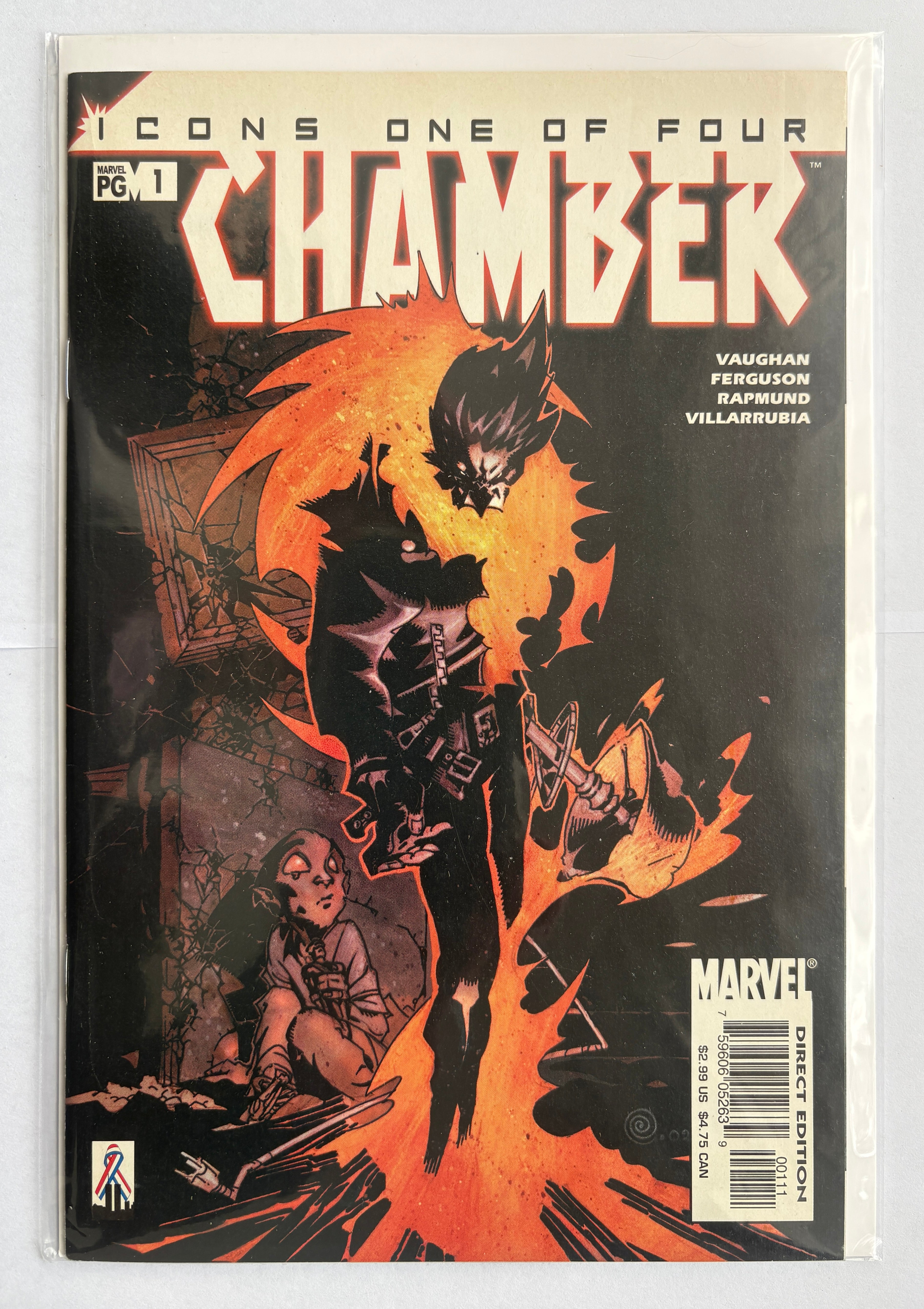 Chamber #1 - 1st Printing Marvel Comics October 2002 VF+ 8.5