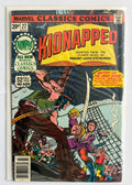 Marvel Classics Comics #27 featuring Kidnapped - UK Variant 1977 VF- 7.5