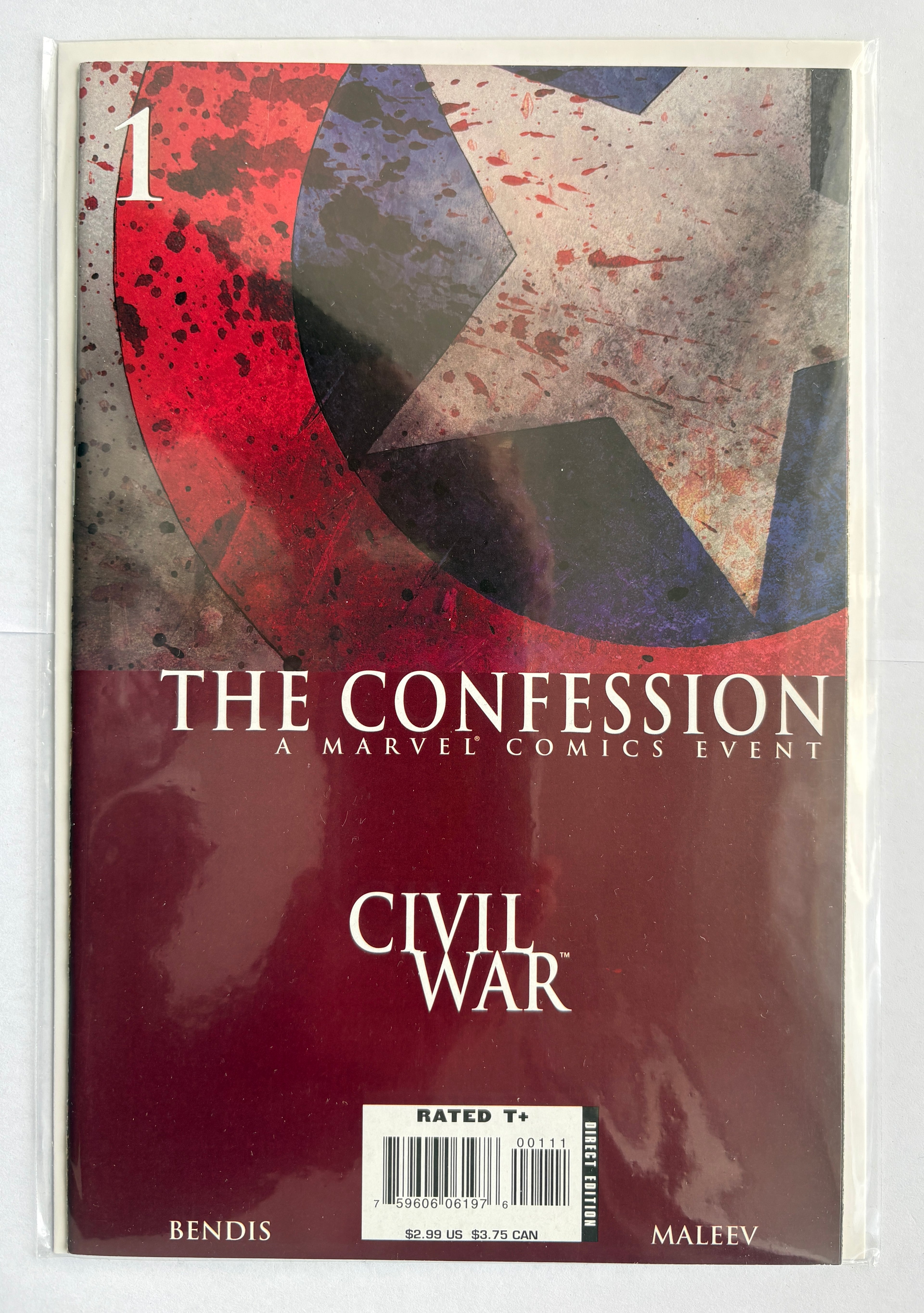 Civil War: The Confession #1 - 1st Printing Marvel Comics May 2007 VF/NM 9.0