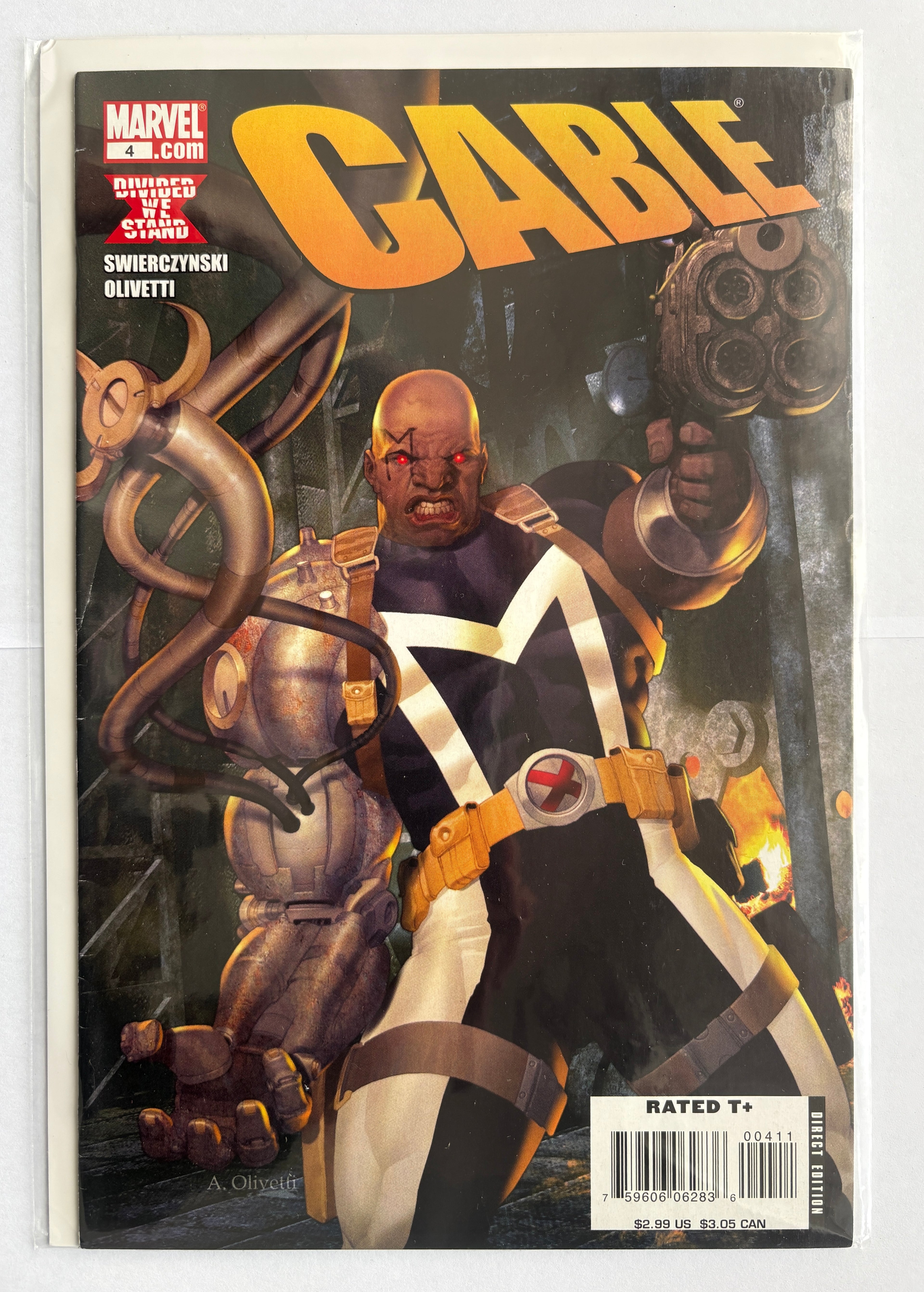 Cable #4 - 1st Printing Marvel Comics August 2008 FN- 5.5